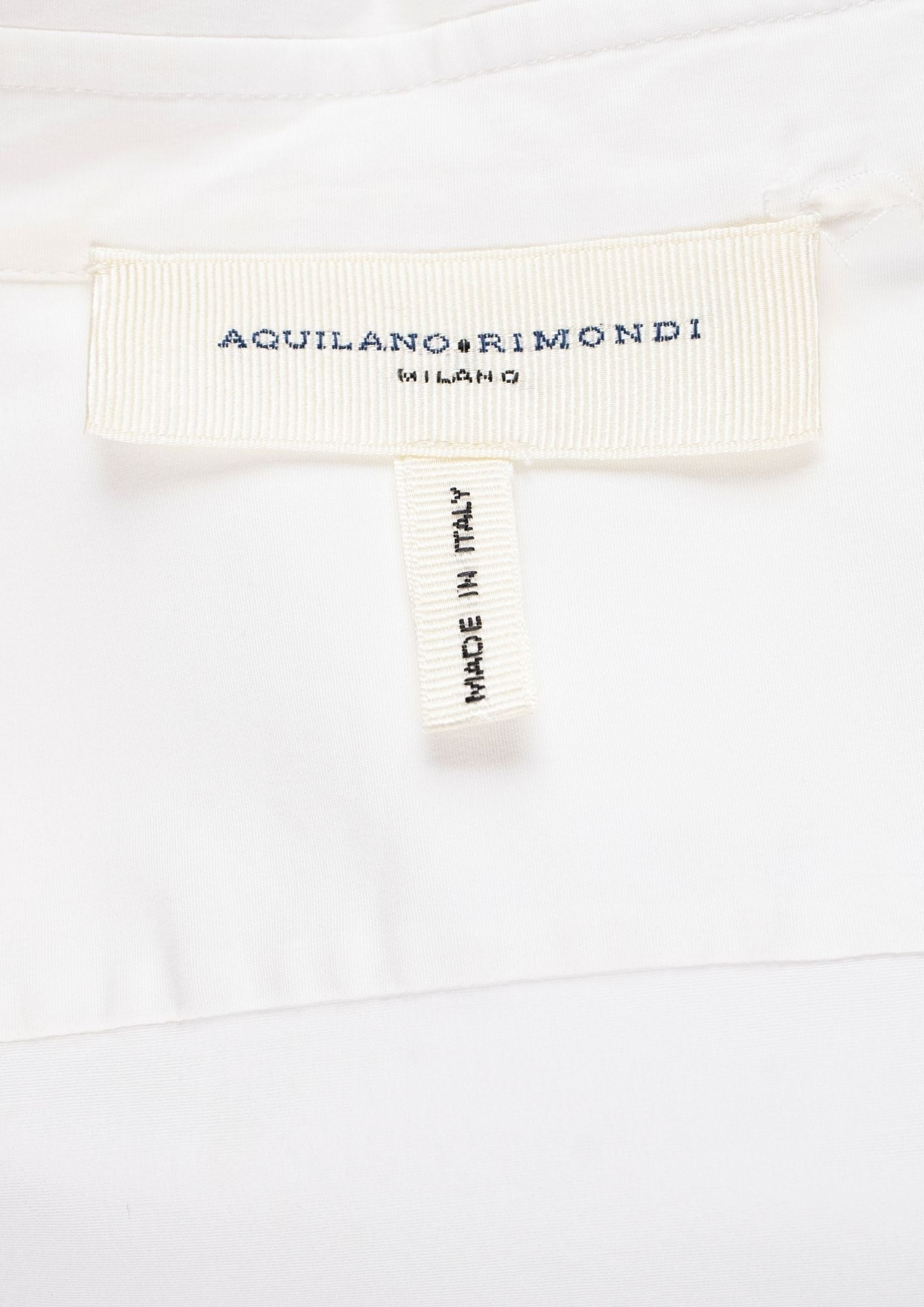 Aquilano Rimondi White Shirt - Reloved - Timeless Styles