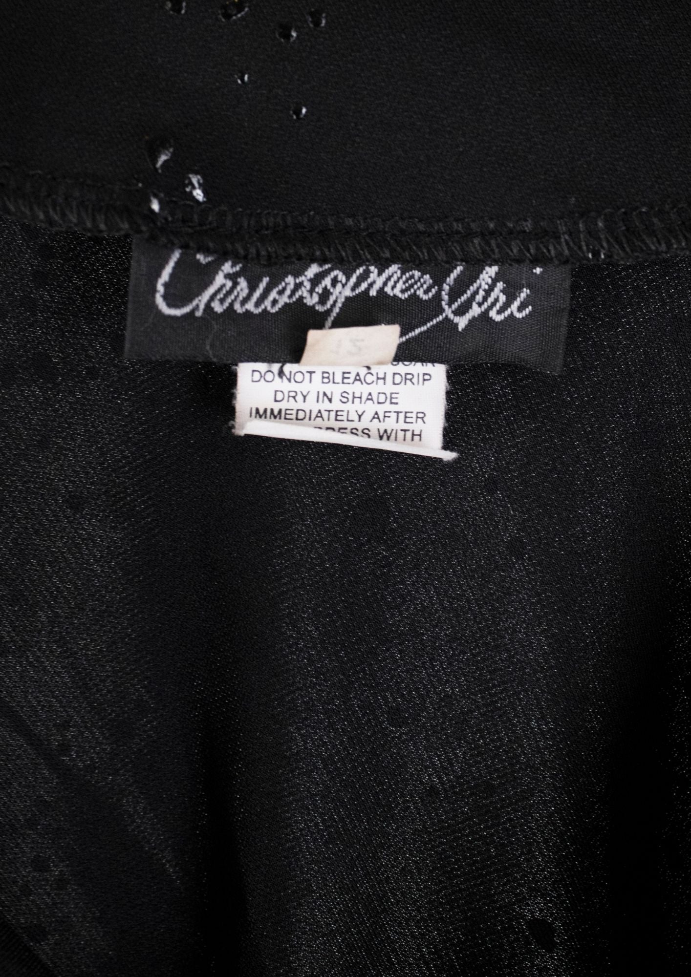 Christopher Ari Black Dress - Reloved - Timeless Styles