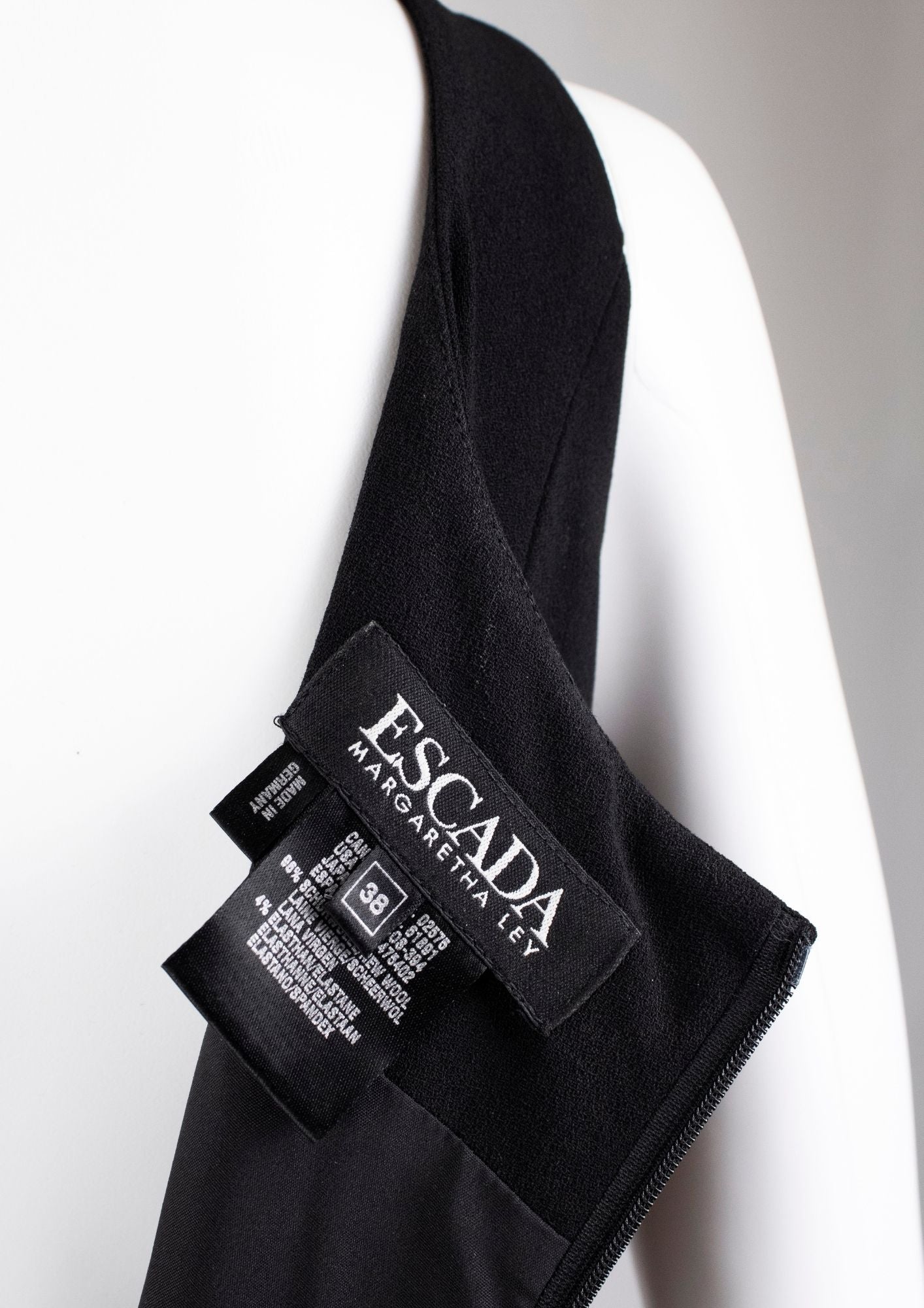 Escada Black Dress - Reloved - Timeless Styles