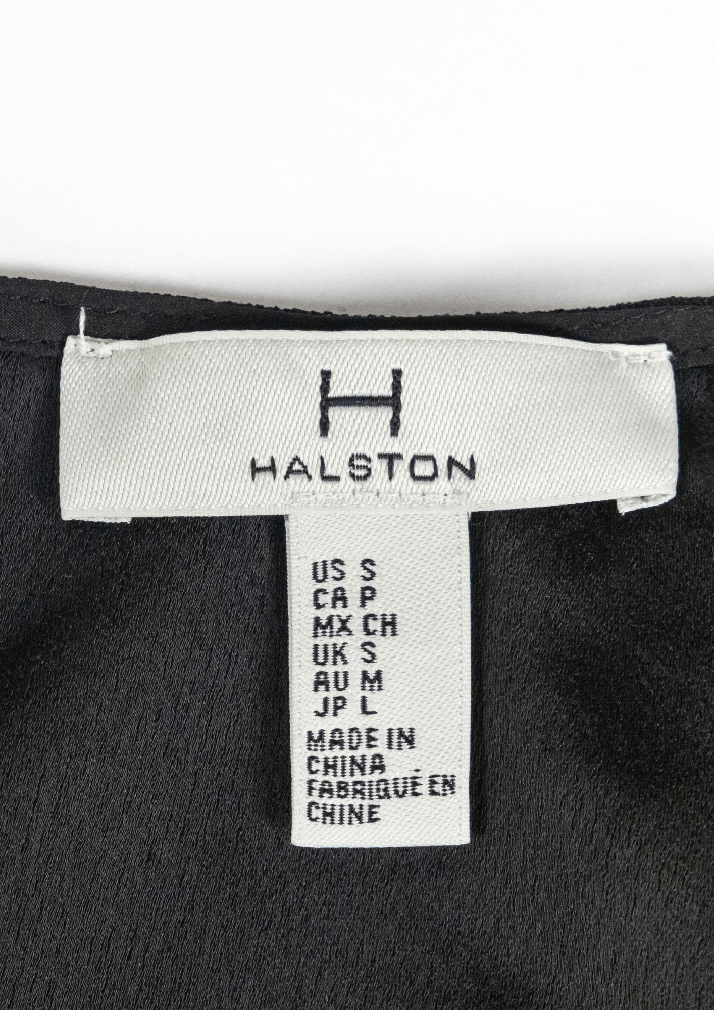 Halston Black Draped Sleeveless Top - Reloved - Timeless Styles