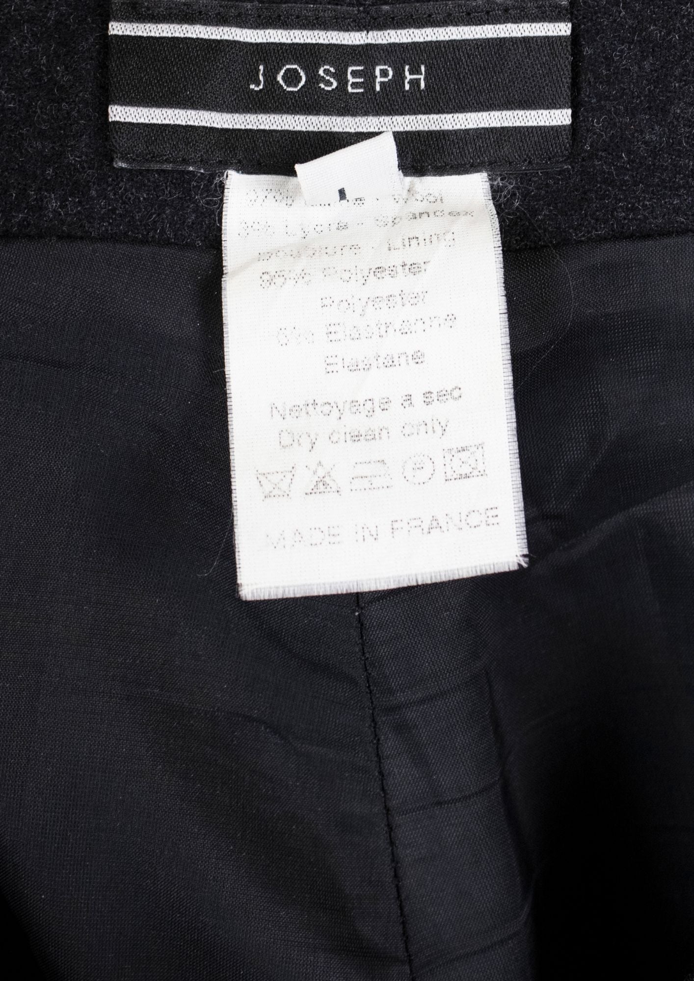 Joseph Charcoal Wool Trousers - Reloved - Timeless Styles