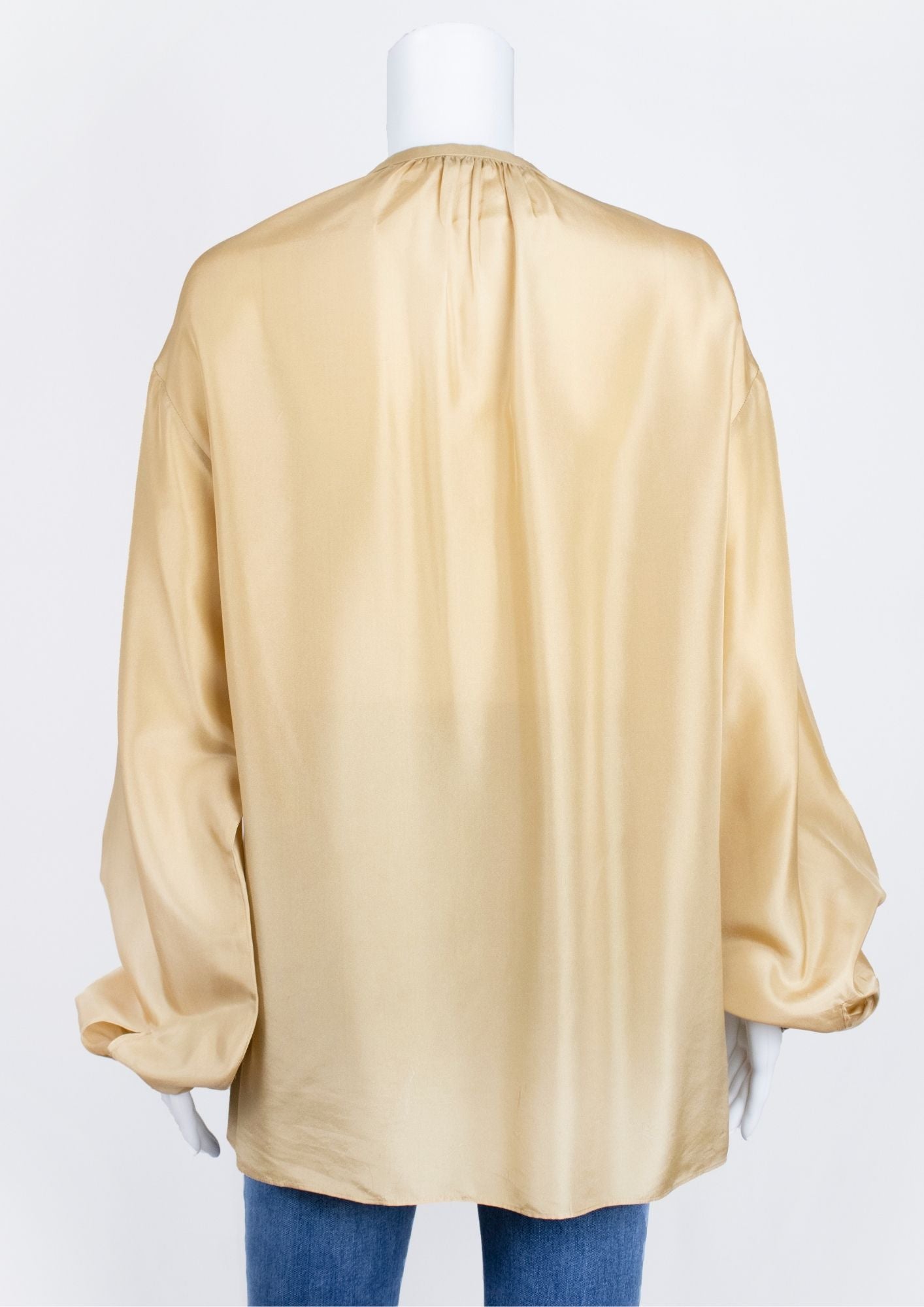 Joseph Gold Silk Shirt - Reloved - Timeless Styles