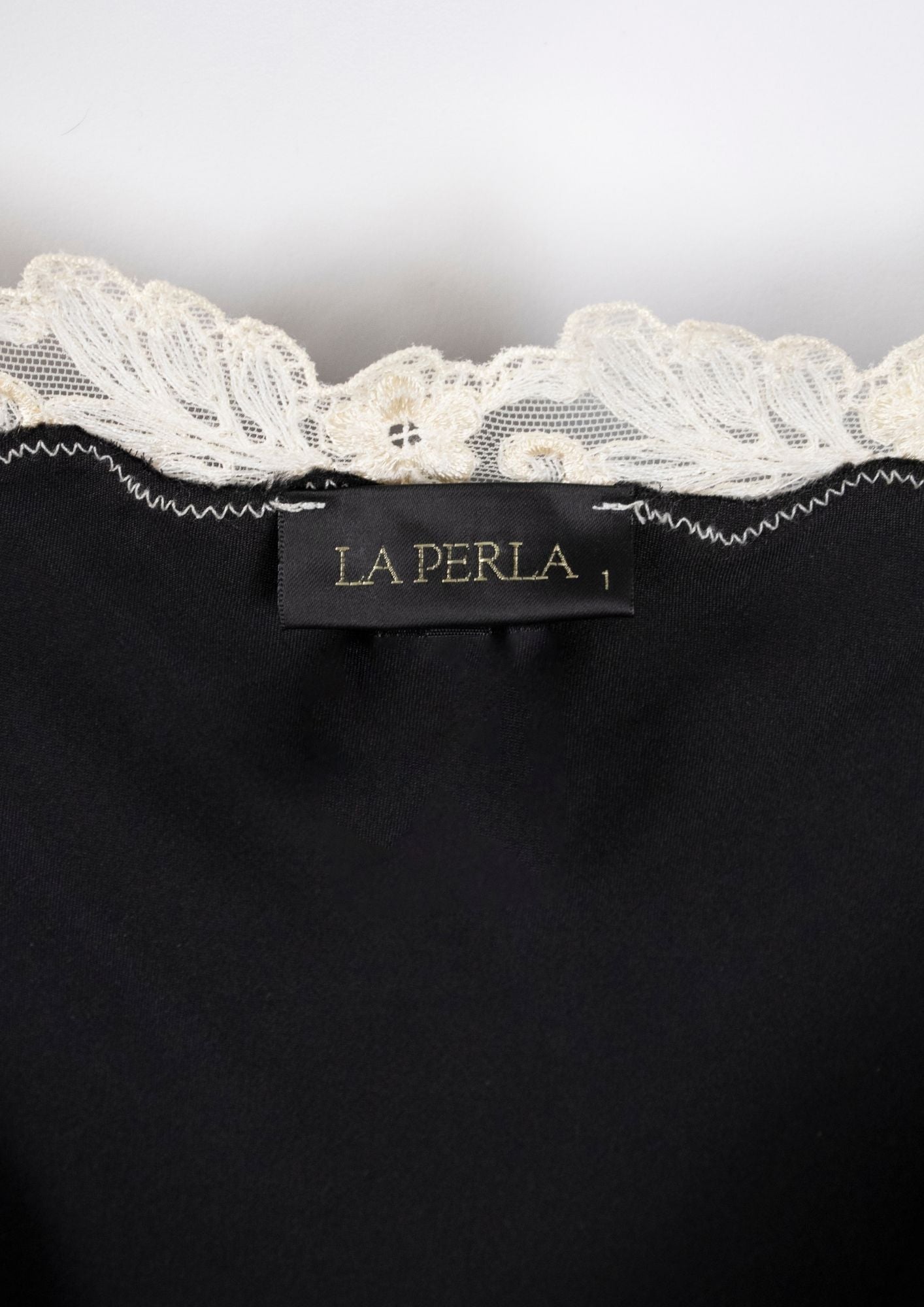 La Perla Black Slip Top - Reloved - Timeless Styles