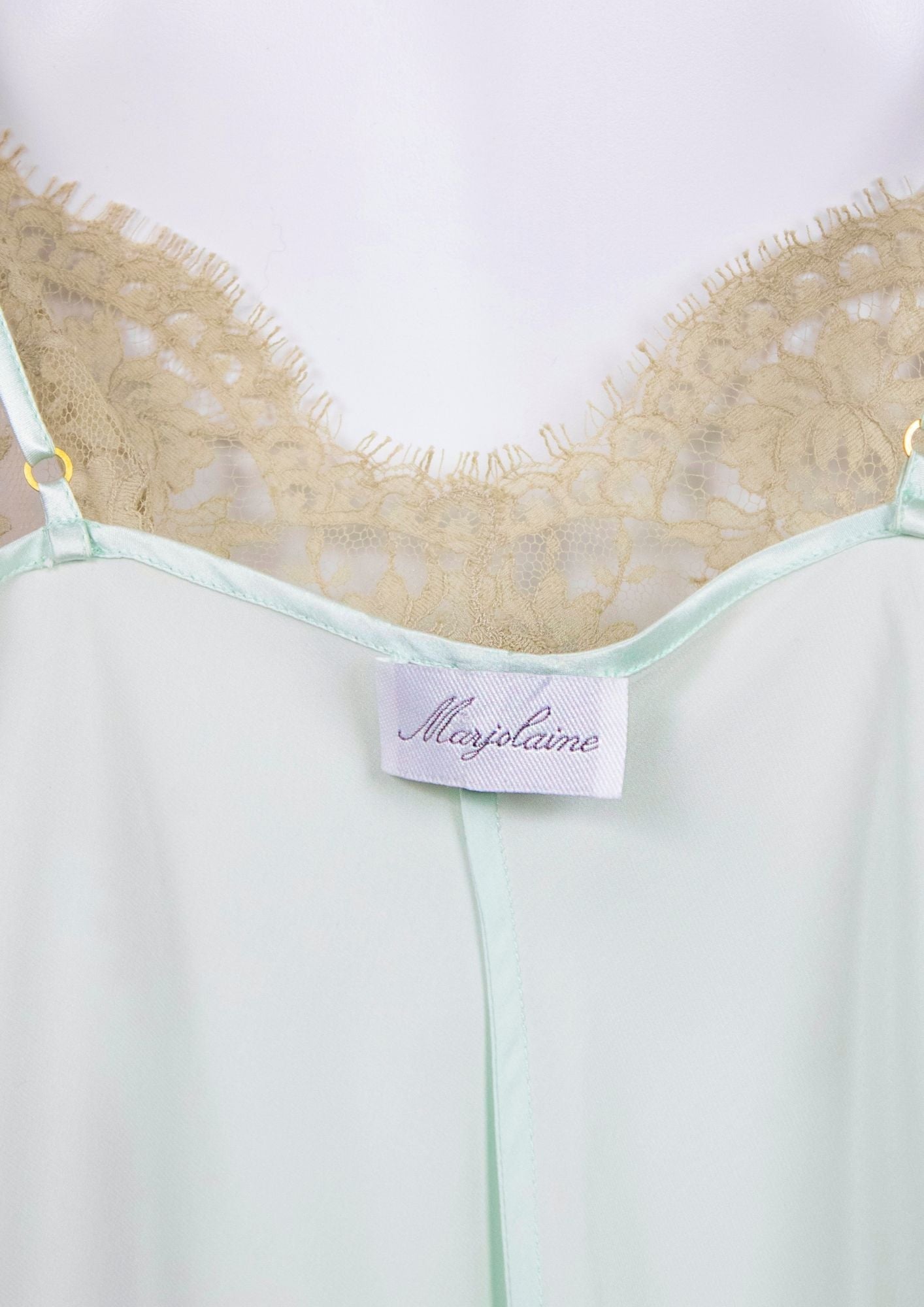 Marjolaine Silk & Lace Slip Dress - Reloved - Timeless Styles