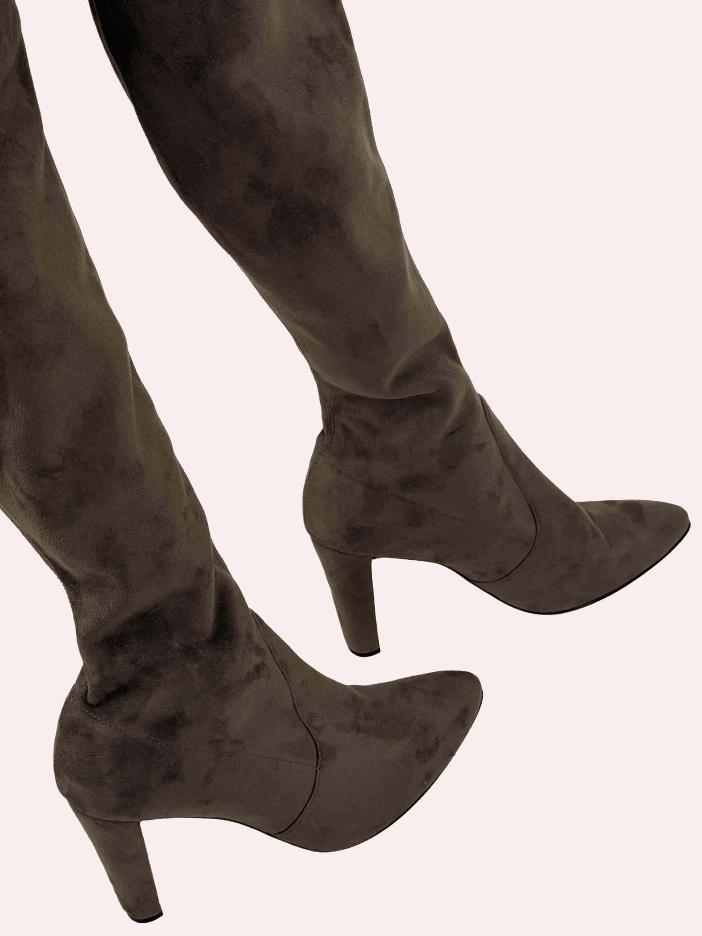 Stuart Weitzman Brown Thigh - high Boots - Reloved - Evening and Occasion Wear