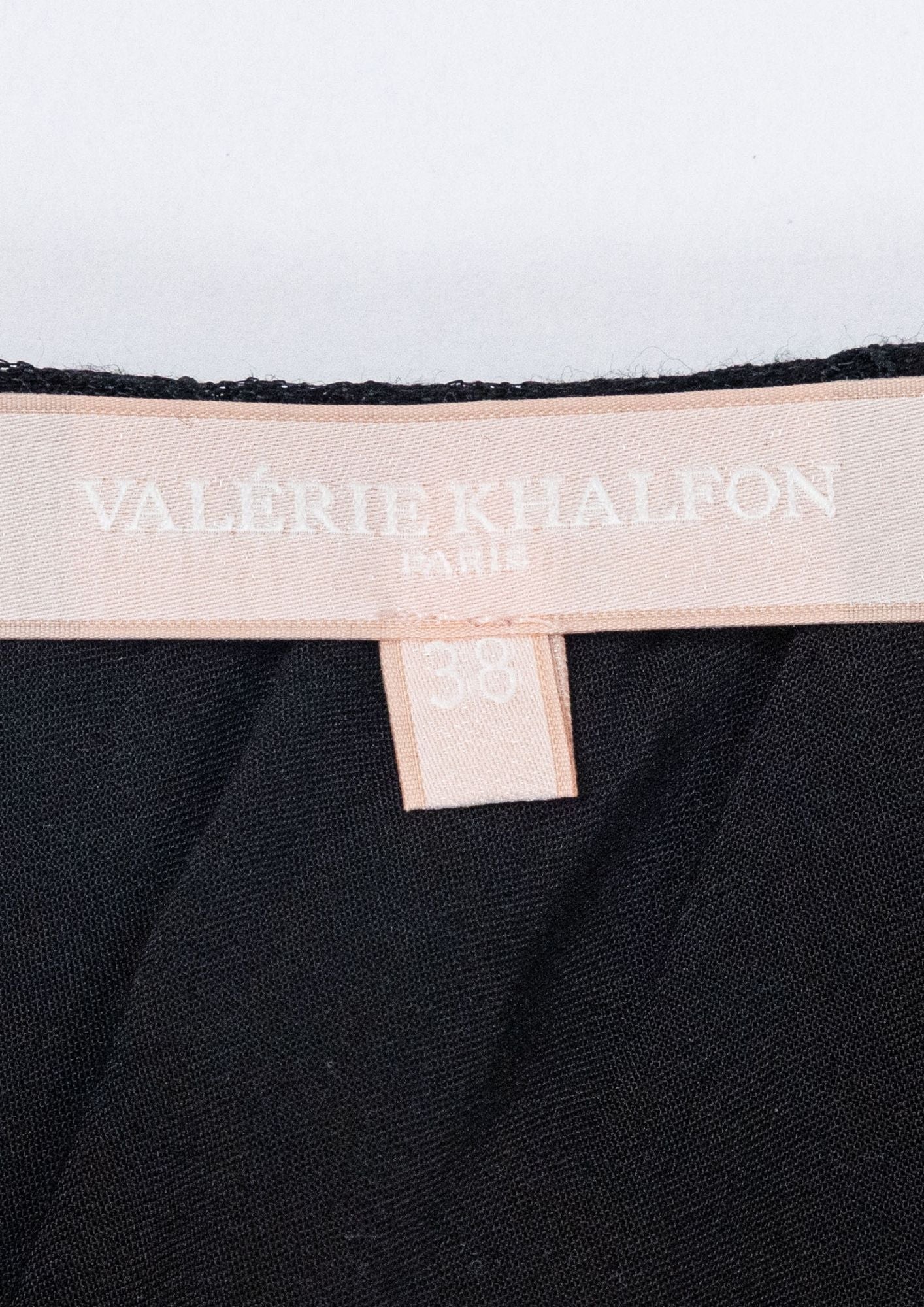 Valerie Khalfon Paris Black Dress - Reloved - Timeless Styles