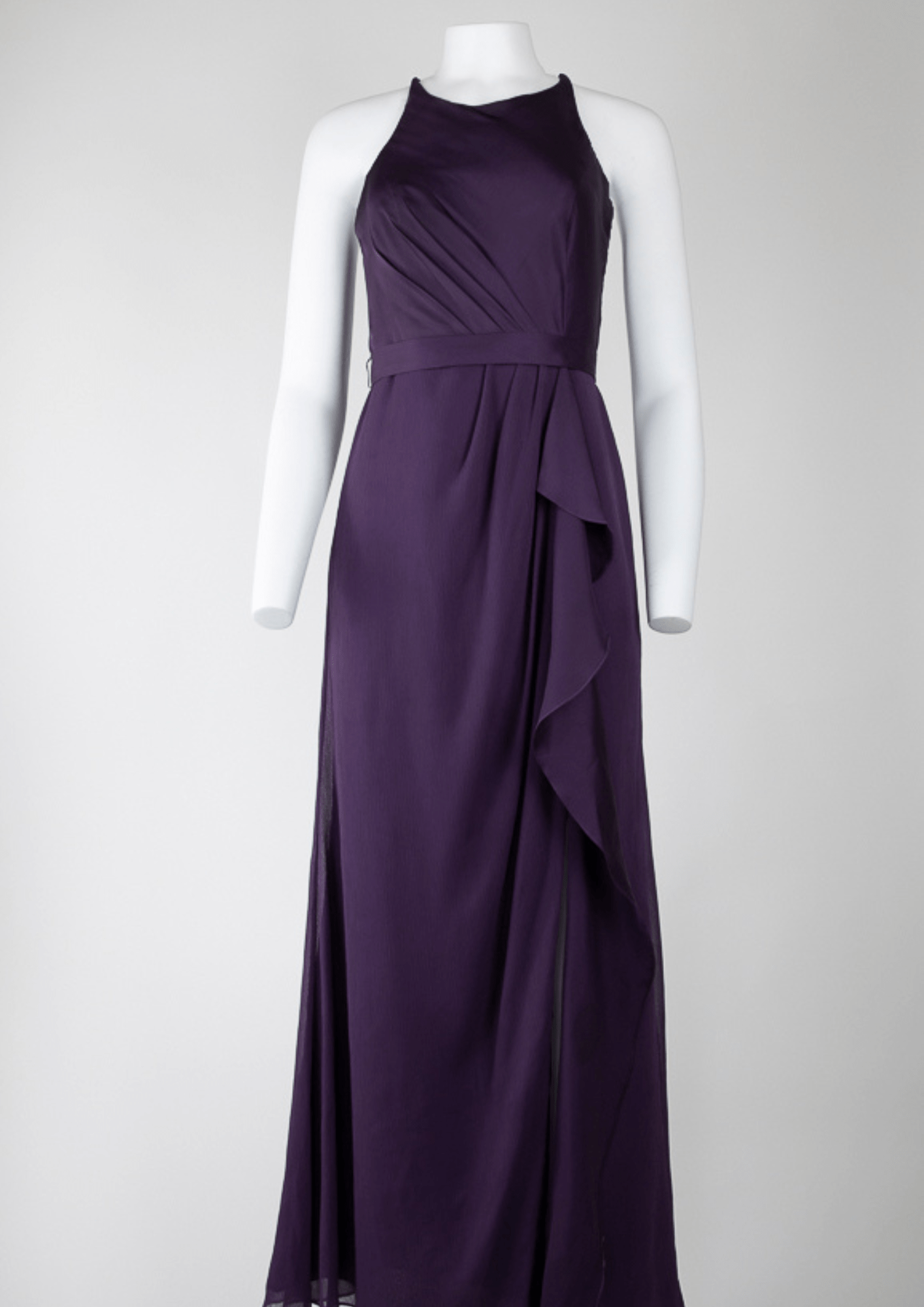 Vera Wang Deep Purple Gown – Reloved