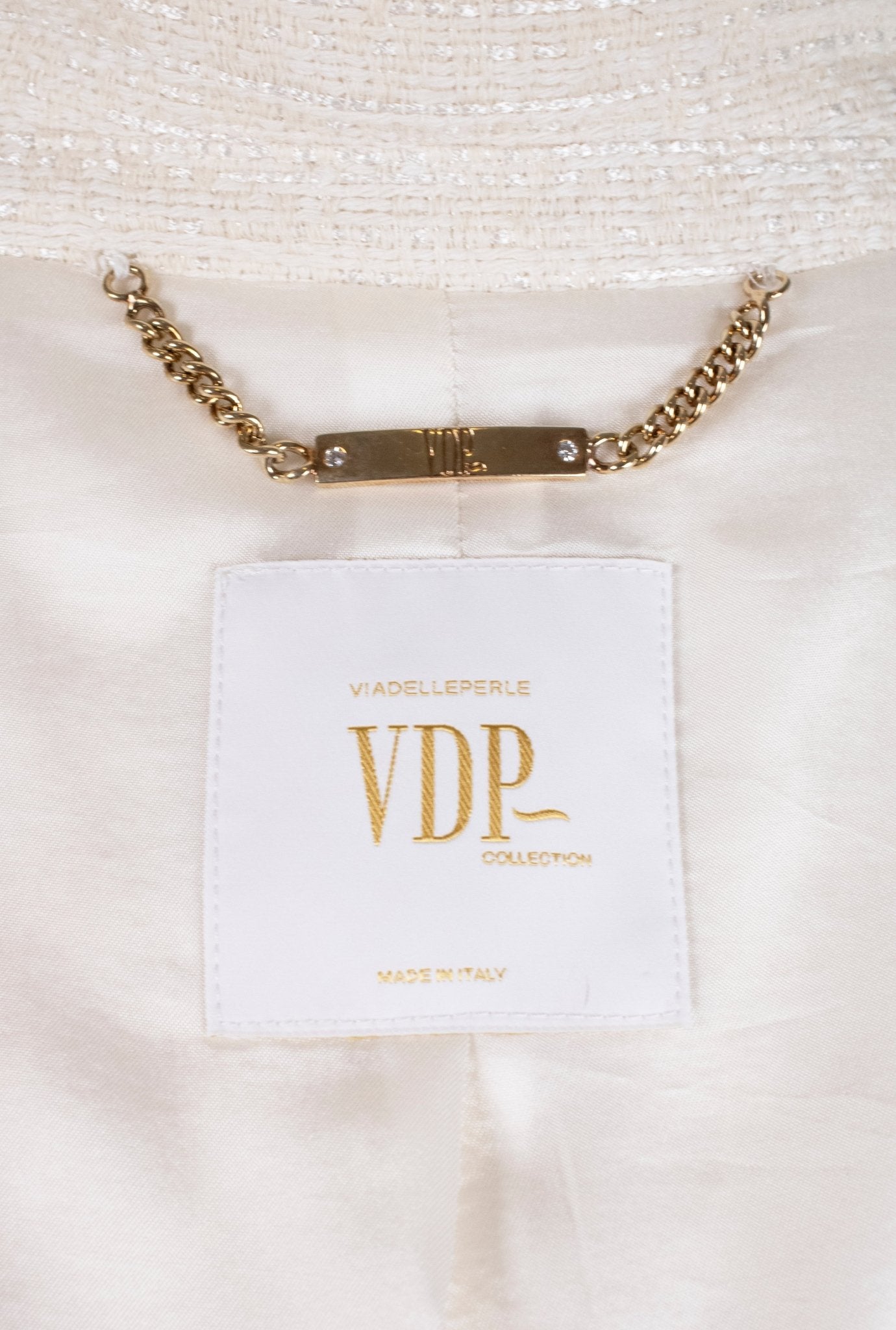 Via Delle Perle Collection Off - White Blazer - Reloved - Timeless Styles