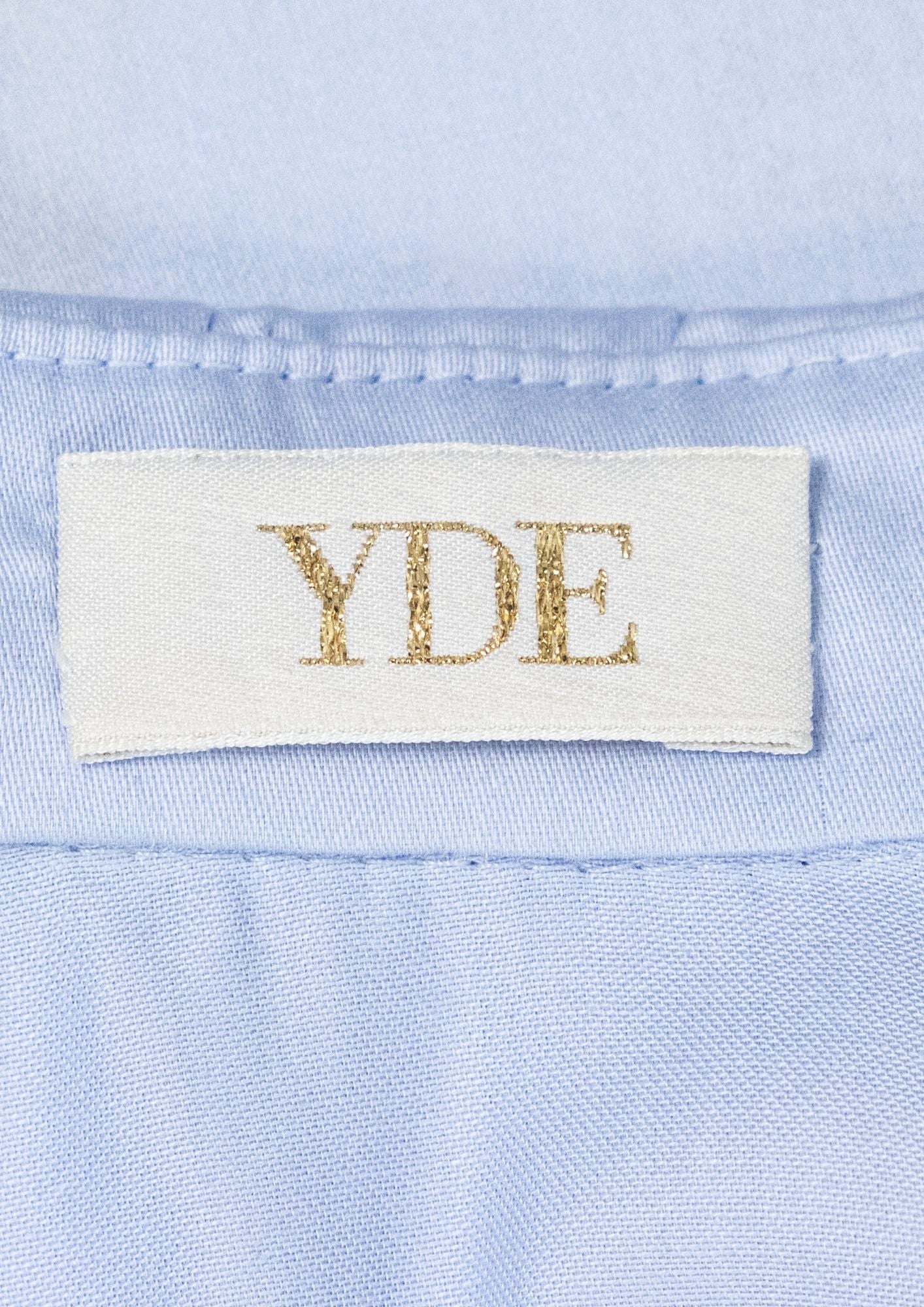 YDE Ruffled Pastel Blue Dress - Reloved - Timeless Styles