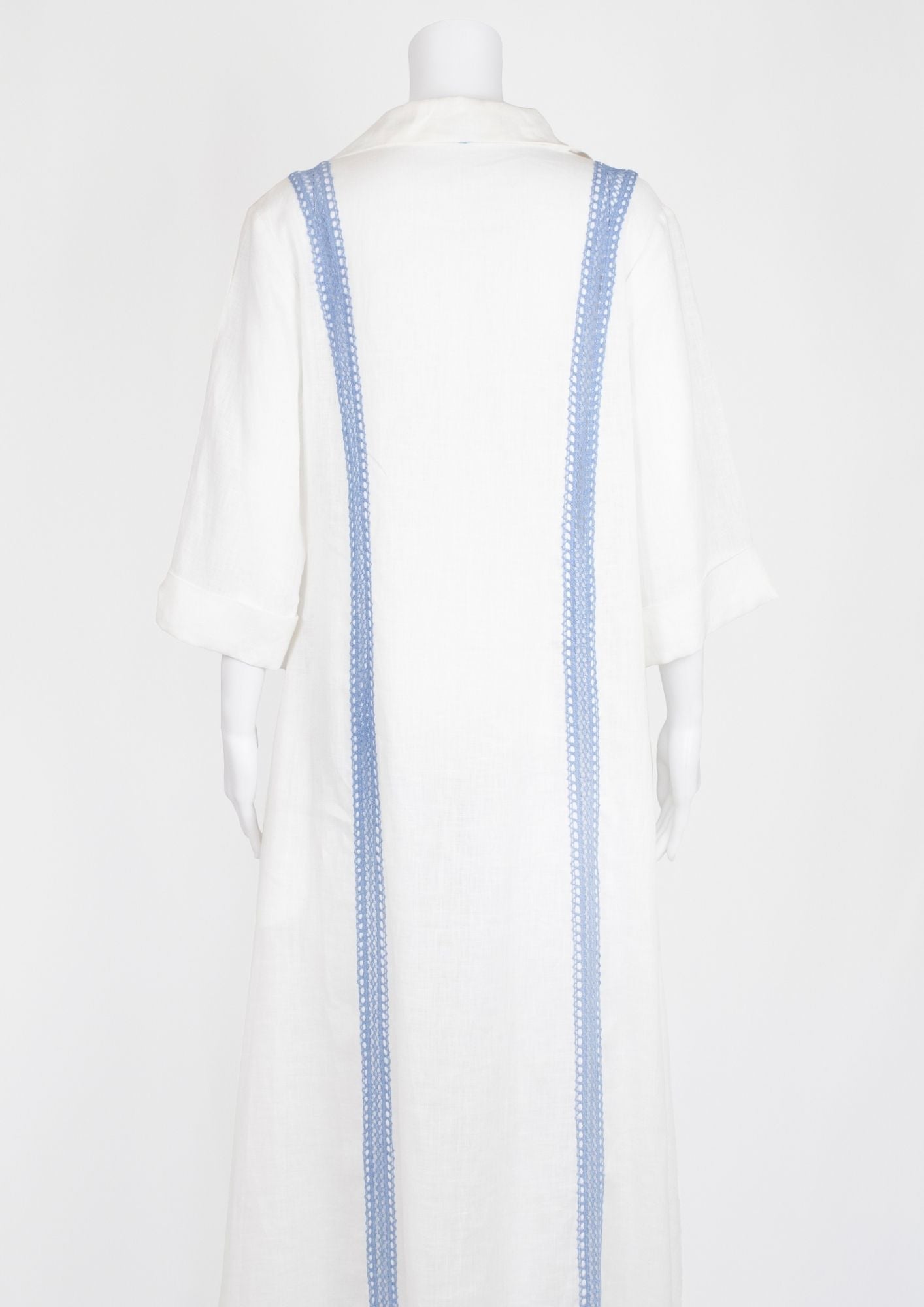 A Mere Co. Resort Linen Shirt Dress - Reloved - Evening and Occasion Wear