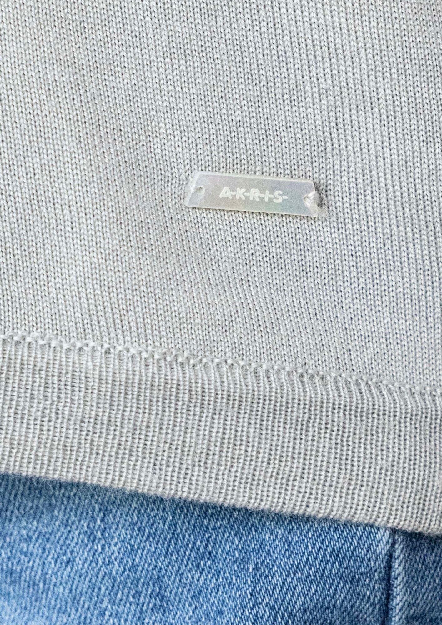 Akris Grey Top - Reloved - Timeless Styles