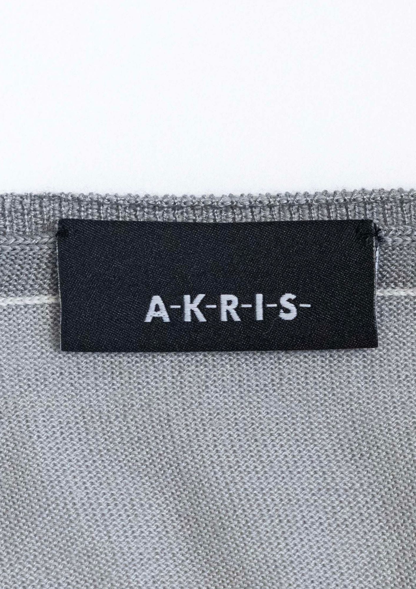 Akris Grey Top - Reloved - Timeless Styles