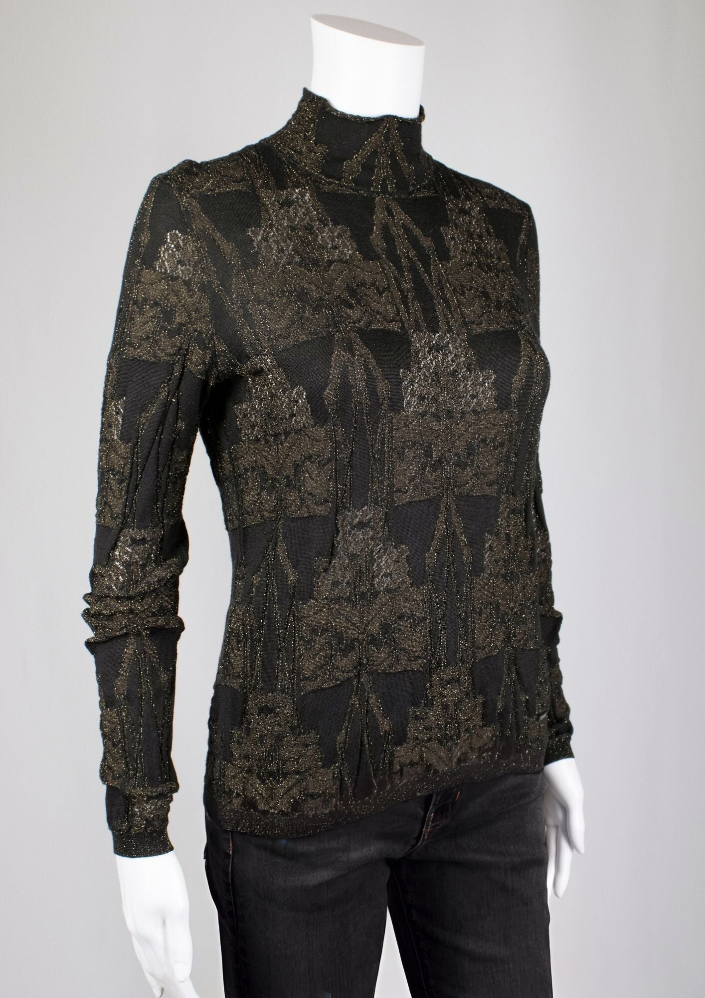 Akris High Neck Top - Reloved - Timeless Styles