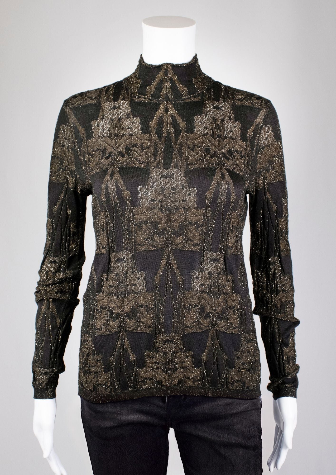 Akris High Neck Top - Reloved - Timeless Styles