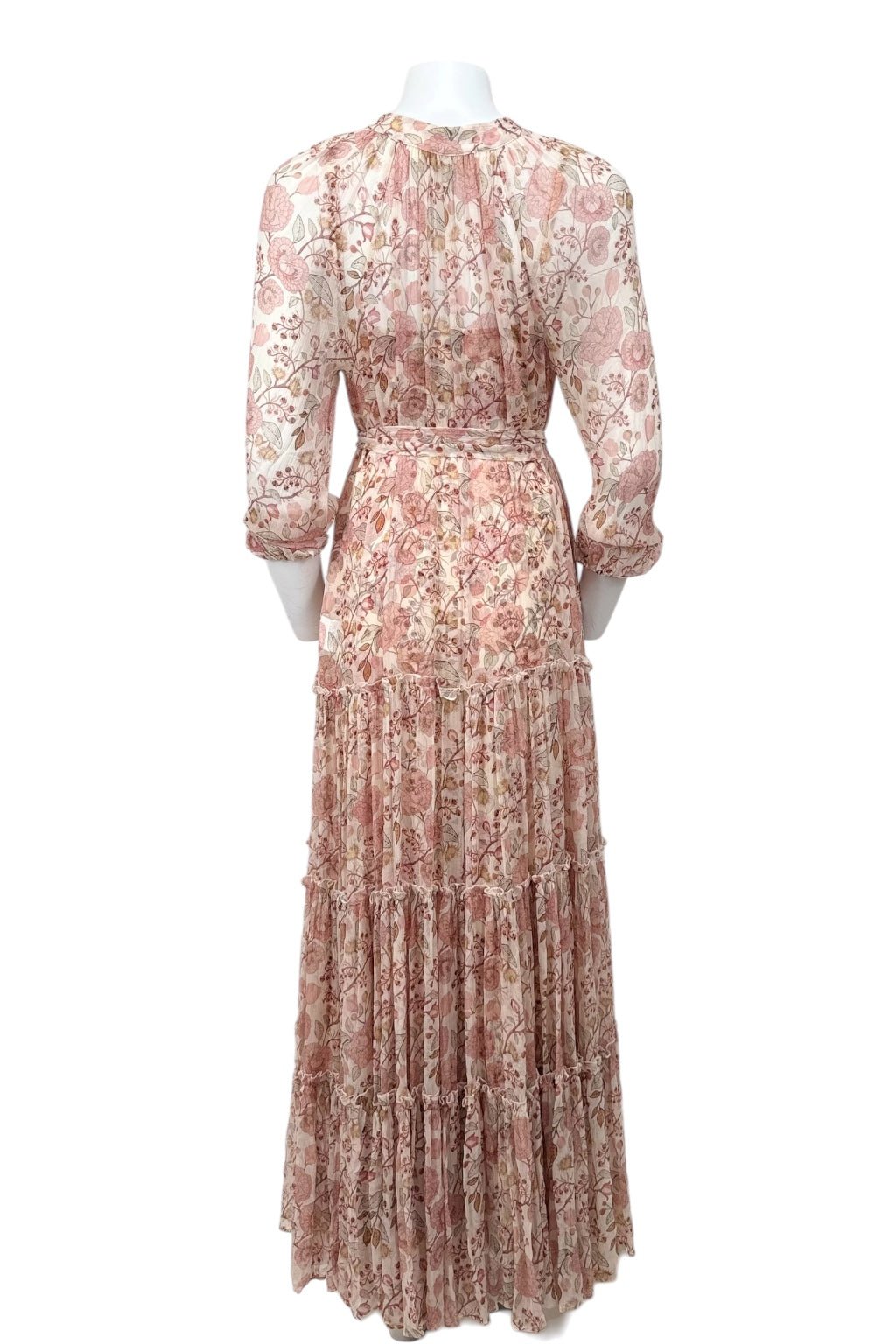 Alessia Zamattio Coral Printed Dress - Reloved - Evening and Occasion Wear