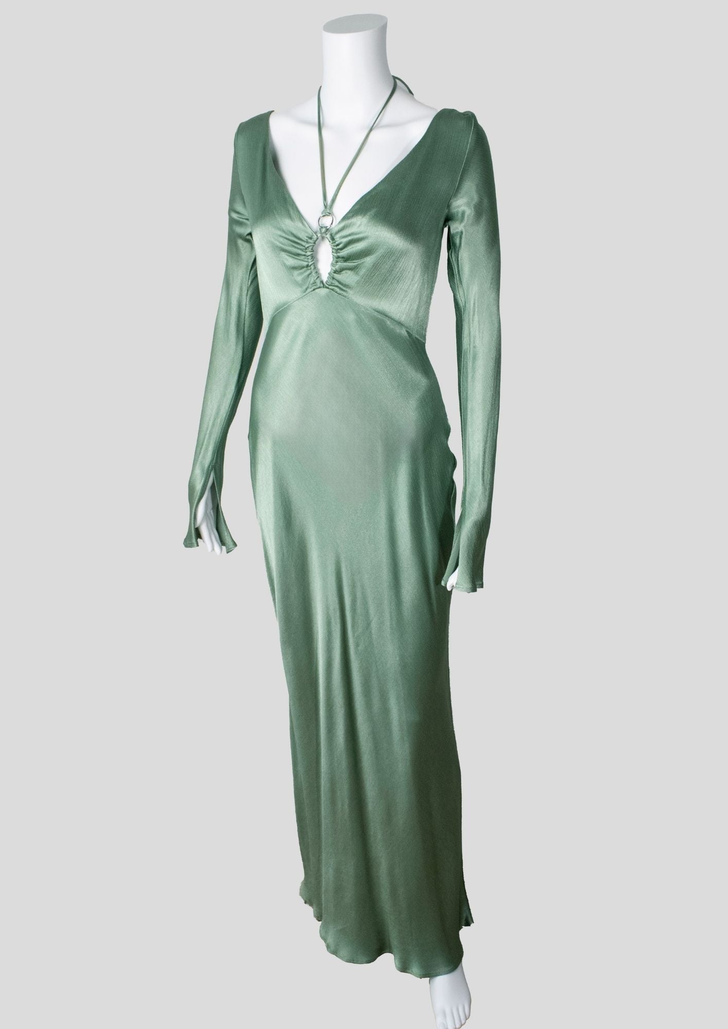 Bec + Bridge Metallic Green Dress - Reloved - Timeless Styles
