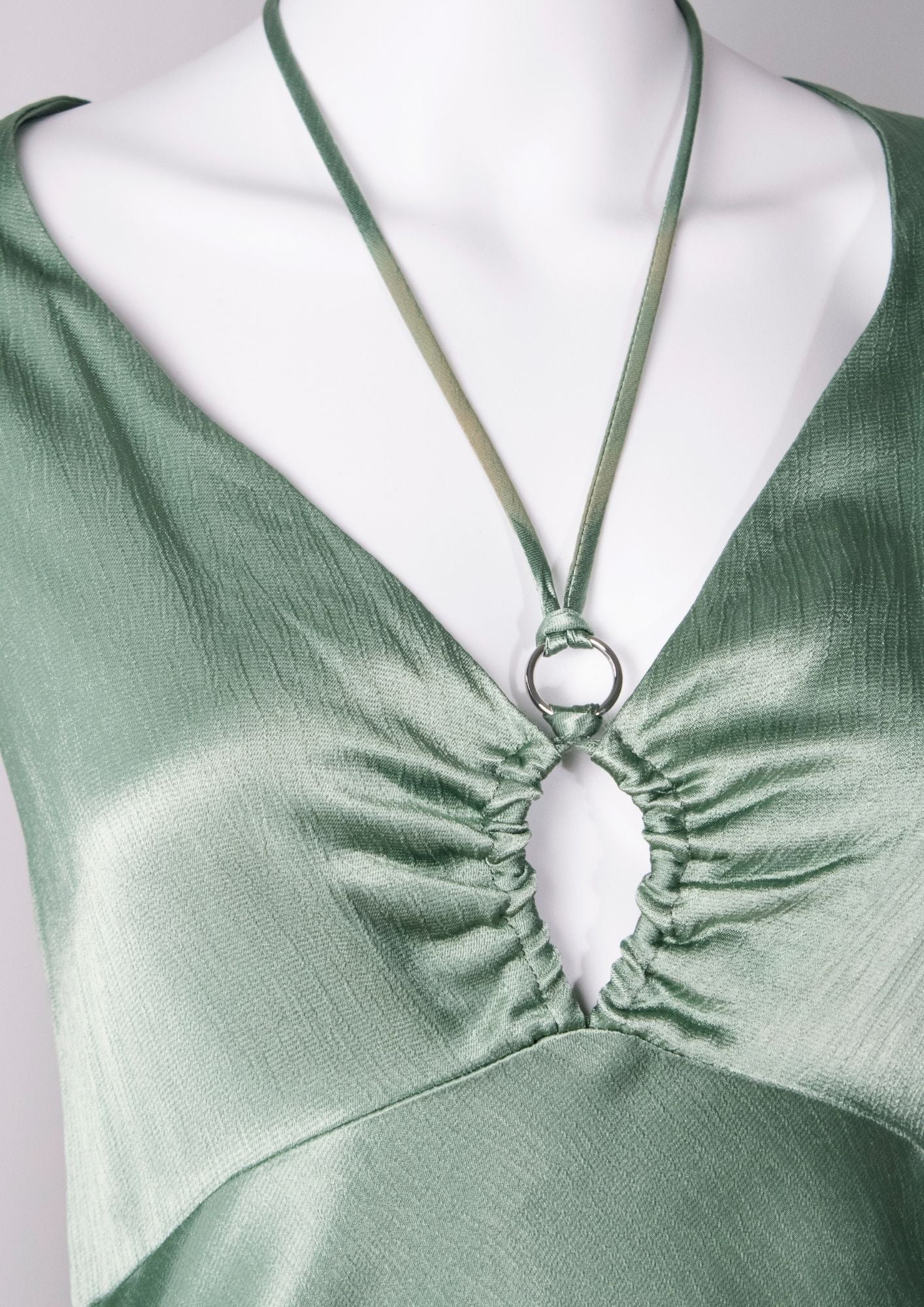 Bec + Bridge Metallic Green Dress - Reloved - Timeless Styles