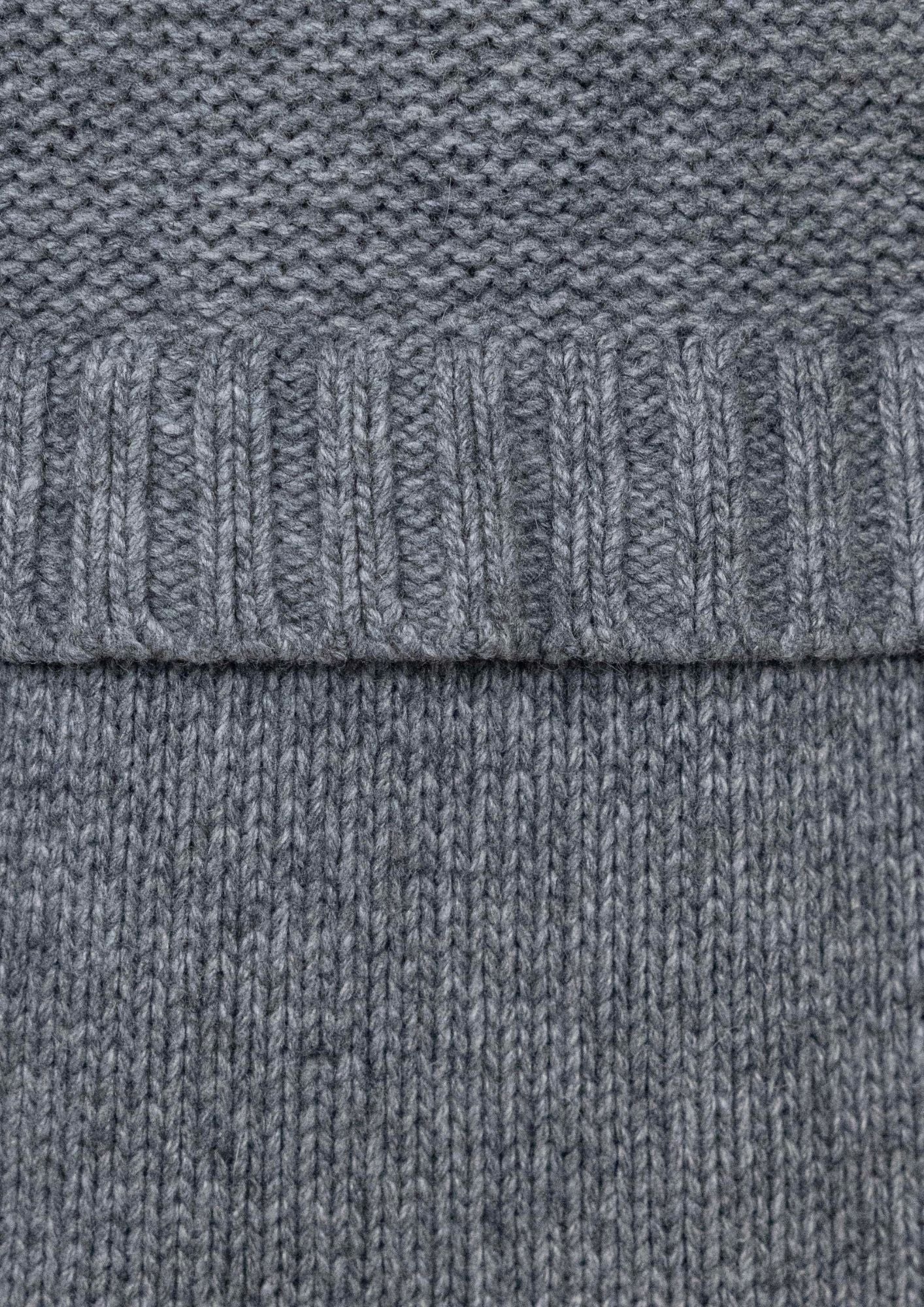 Blugirl Blumarine Grey Knit Coat - Reloved - Timeless Styles