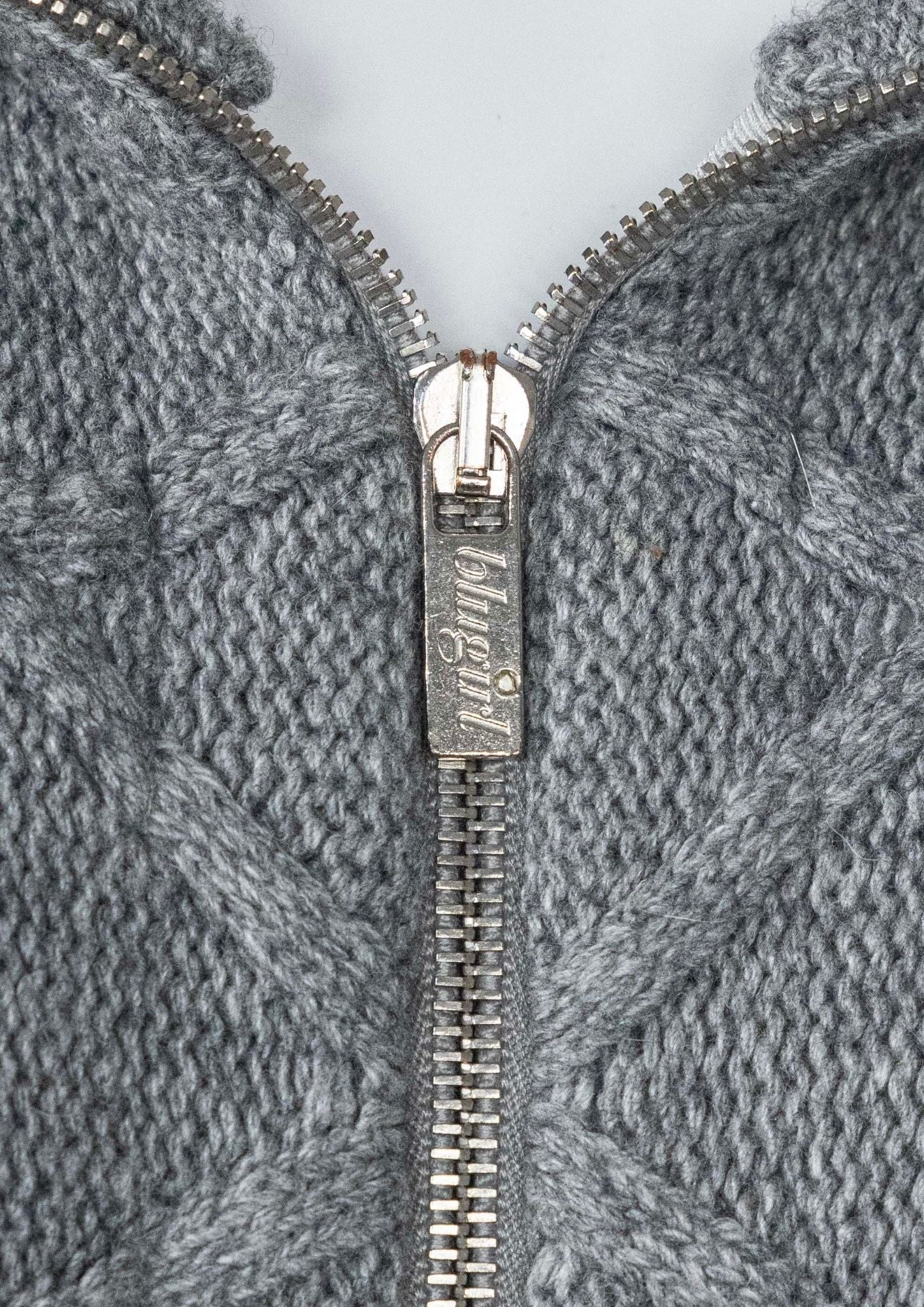 Blugirl Blumarine Grey Knit Coat - Reloved - Timeless Styles