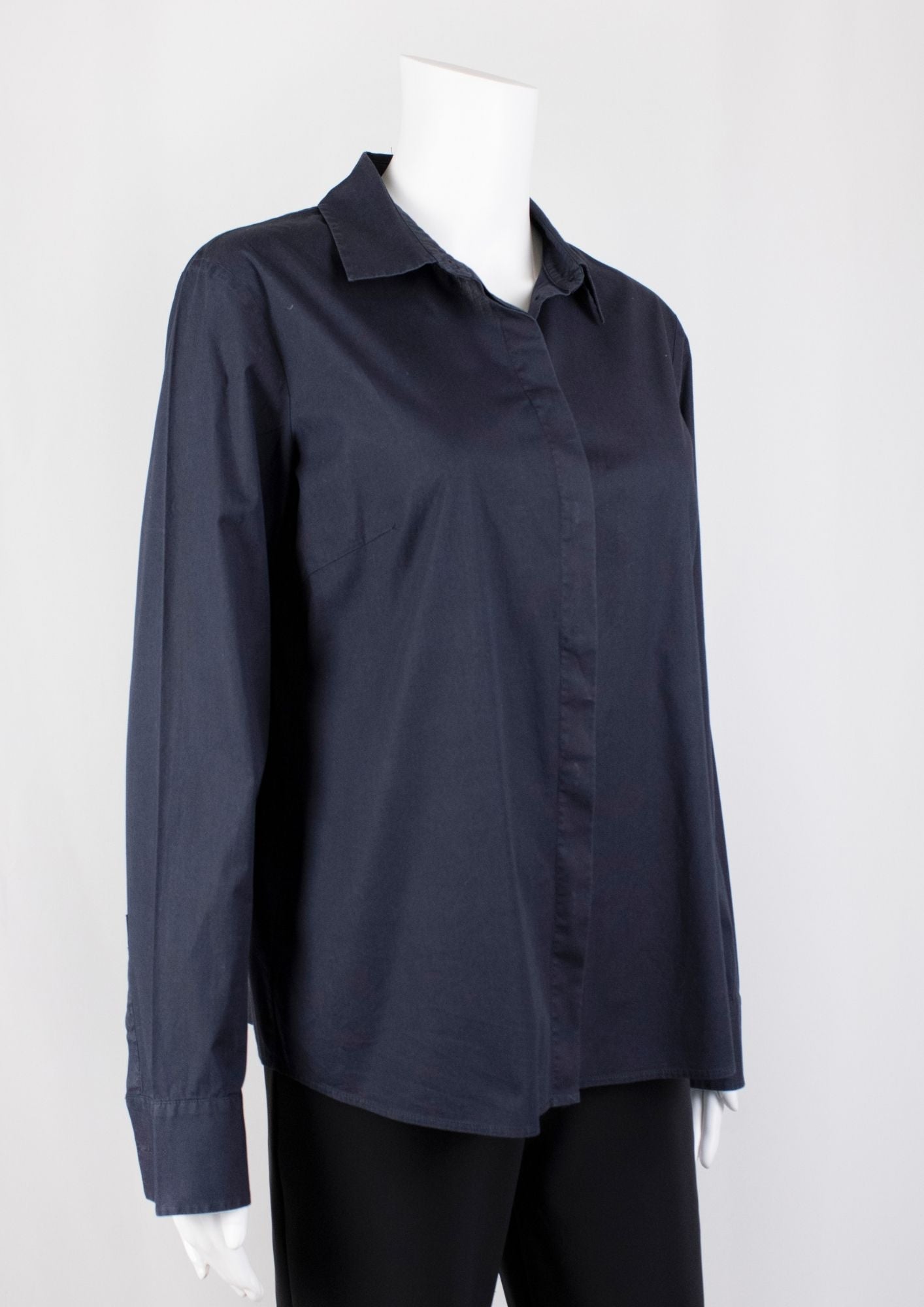 Boss Navy Blue Shirt - Reloved - Timeless Styles