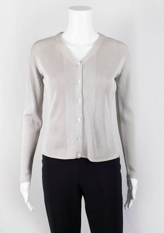 Cerruti 1881 Ribbed Cardigan - Reloved - Timeless Styles