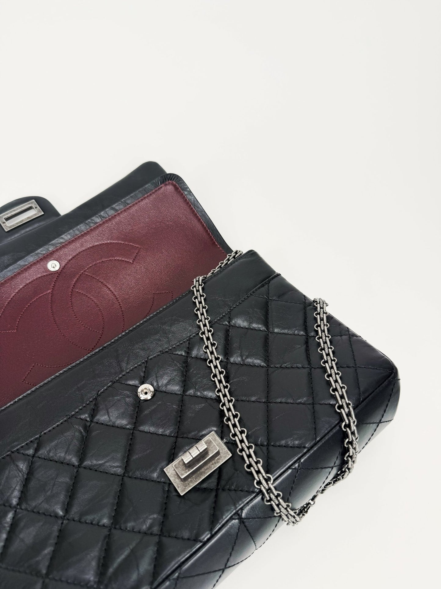 Chanel 2.55 Handbag Large - Reloved - Timeless Styles