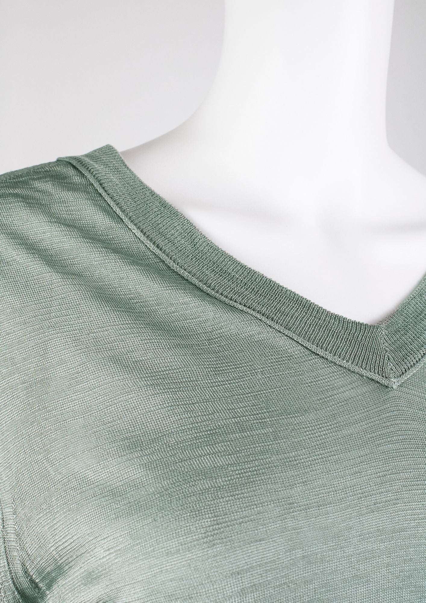 D&G Sage Green Knit Top - Reloved - Timeless Styles