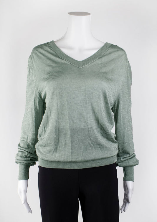 D&G Sage Green Knit Top - Reloved - Timeless Styles