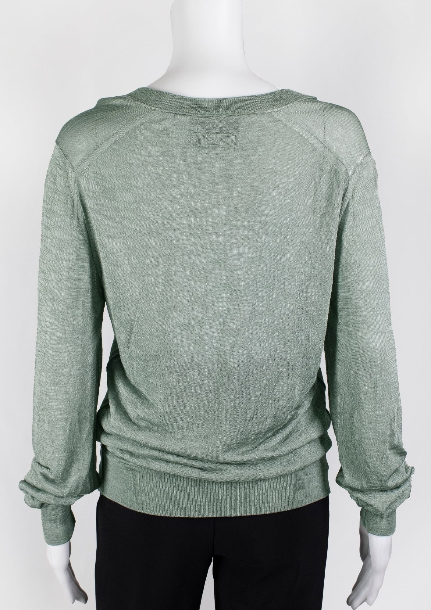 D&G Sage Green Knit Top - Reloved - Timeless Styles