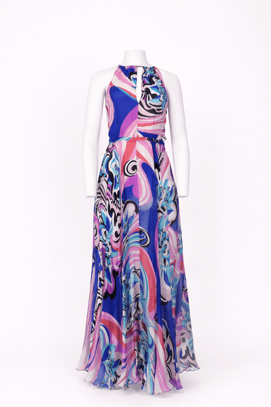 Emilio Pucci Printed Maxi Dress - Reloved - Evening and Occasion Wear