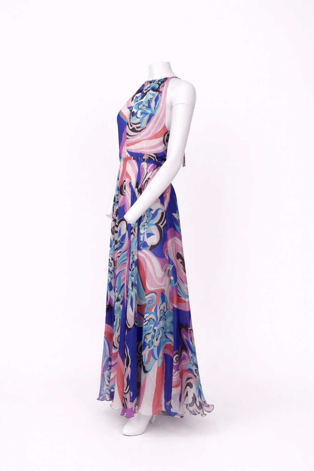 Emilio Pucci Printed Maxi Dress - Reloved - Evening and Occasion Wear