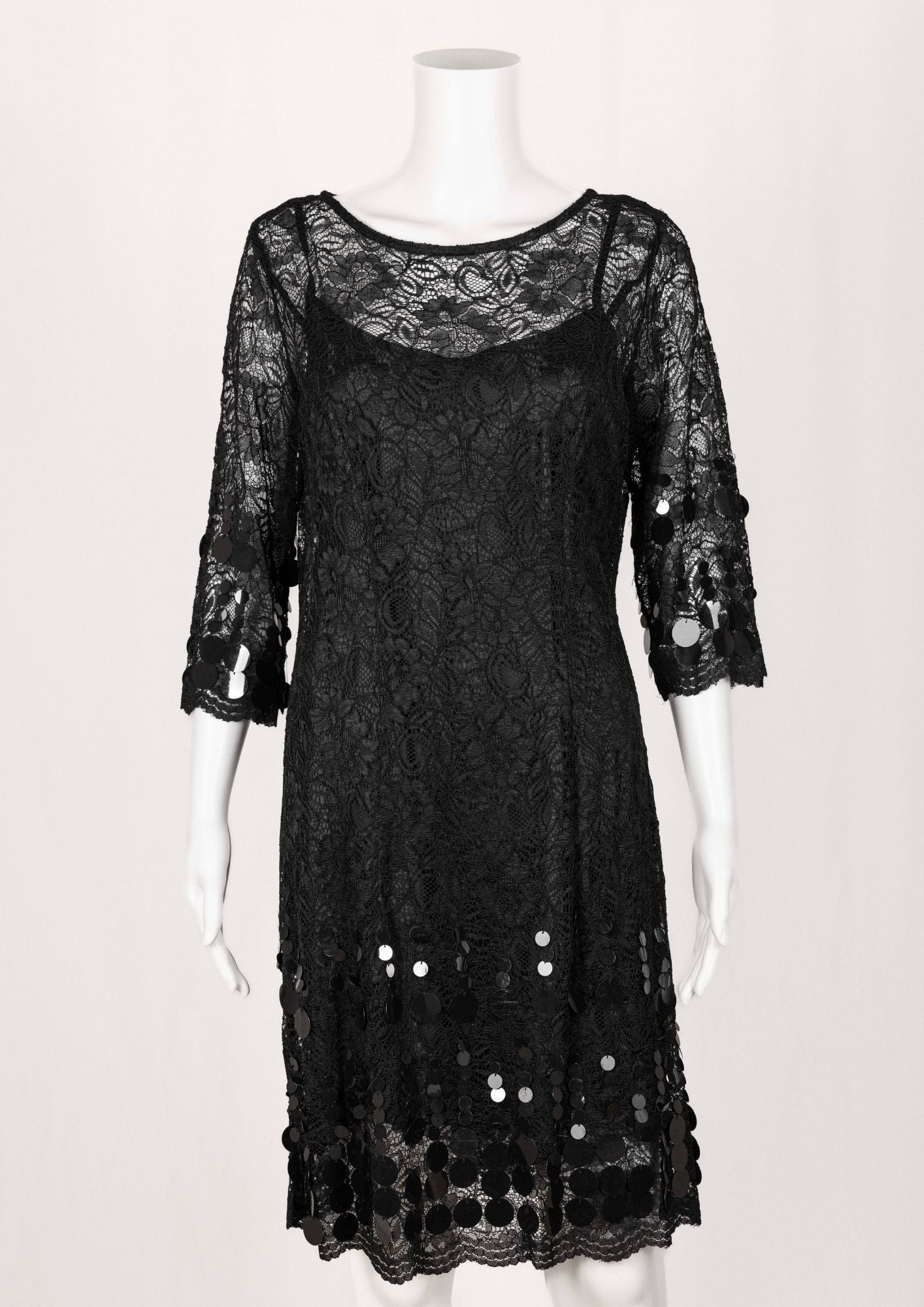 Jenny Peckham Black Lace Dress - Reloved - Timeless Styles