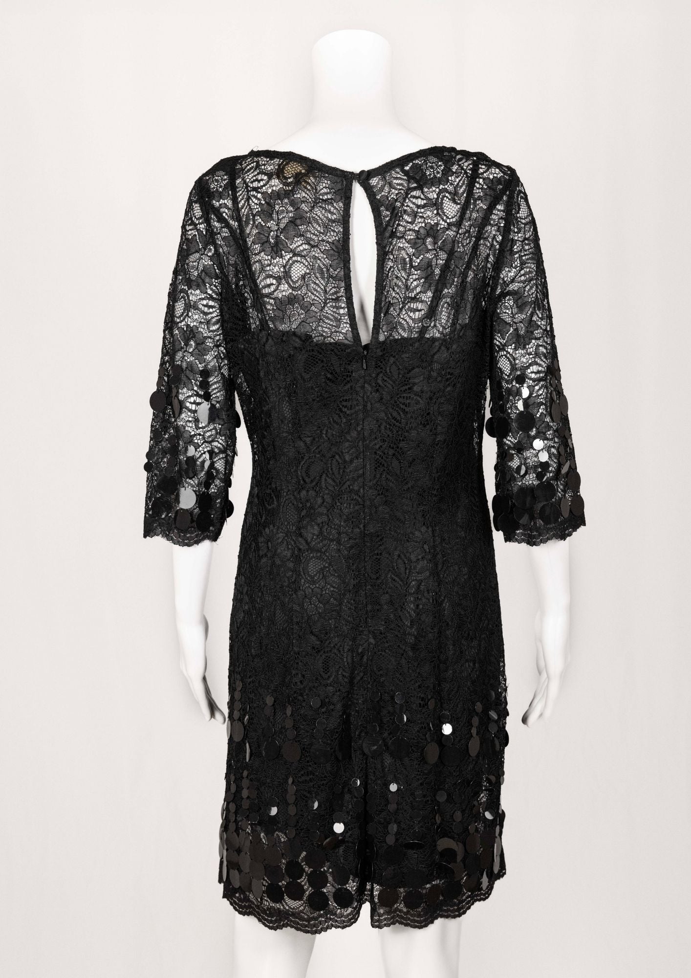 Jenny Peckham Black Lace Dress - Reloved - Timeless Styles
