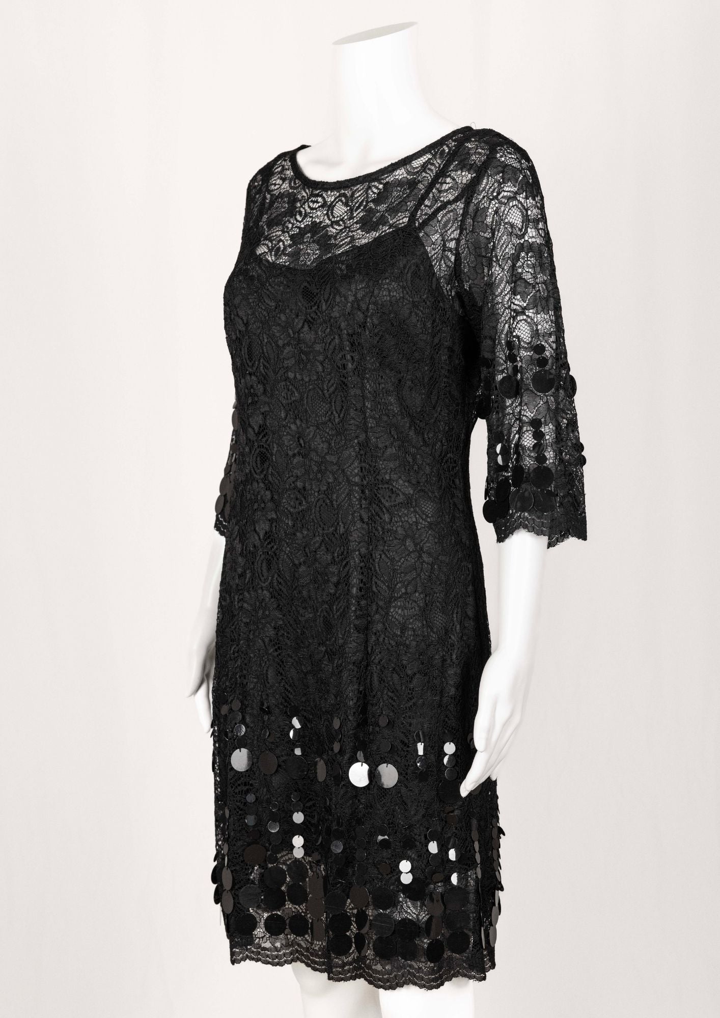 Jenny Peckham Black Lace Dress - Reloved - Timeless Styles