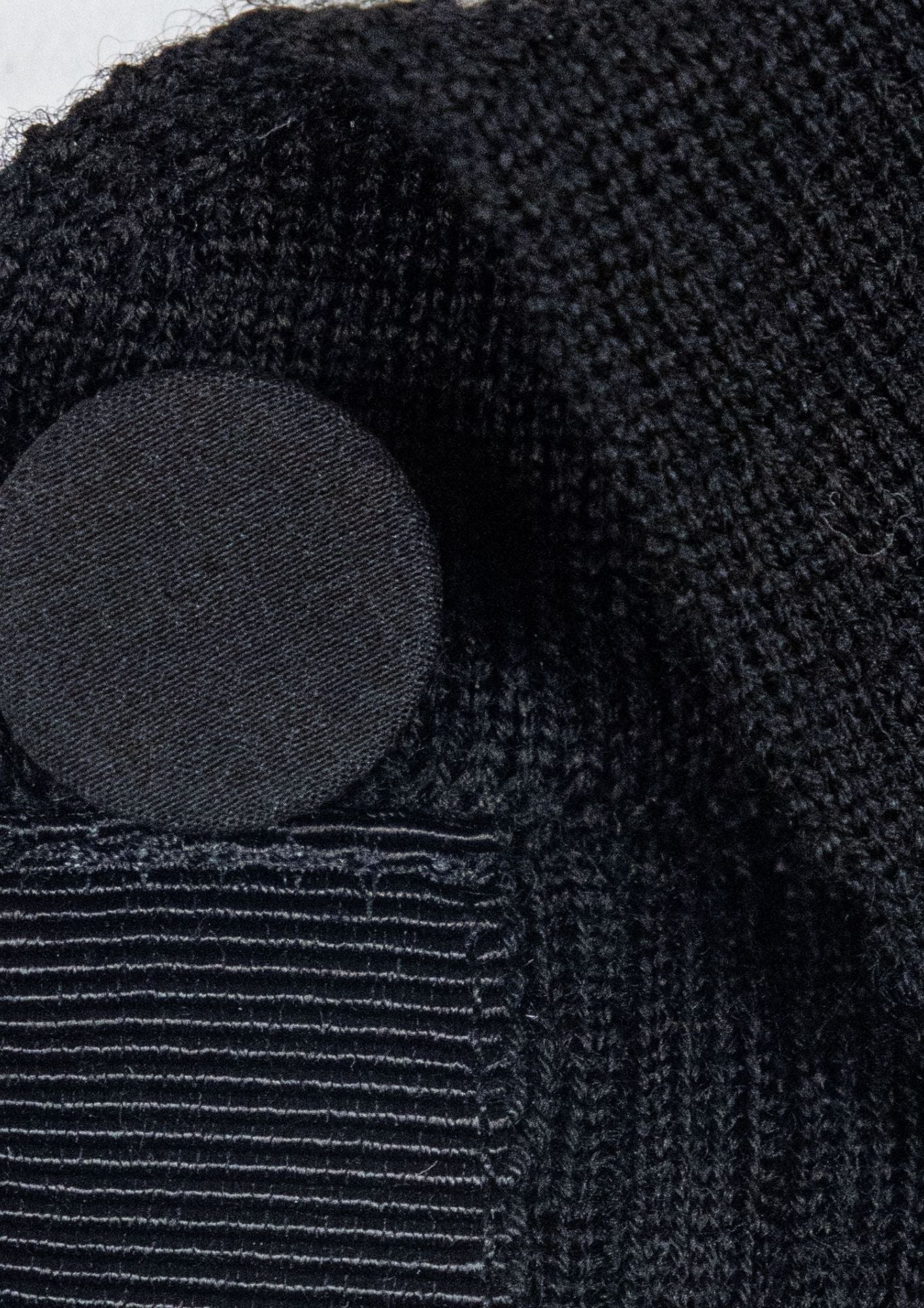 Jigsaw Collared Black Top - Reloved - Timeless Styles