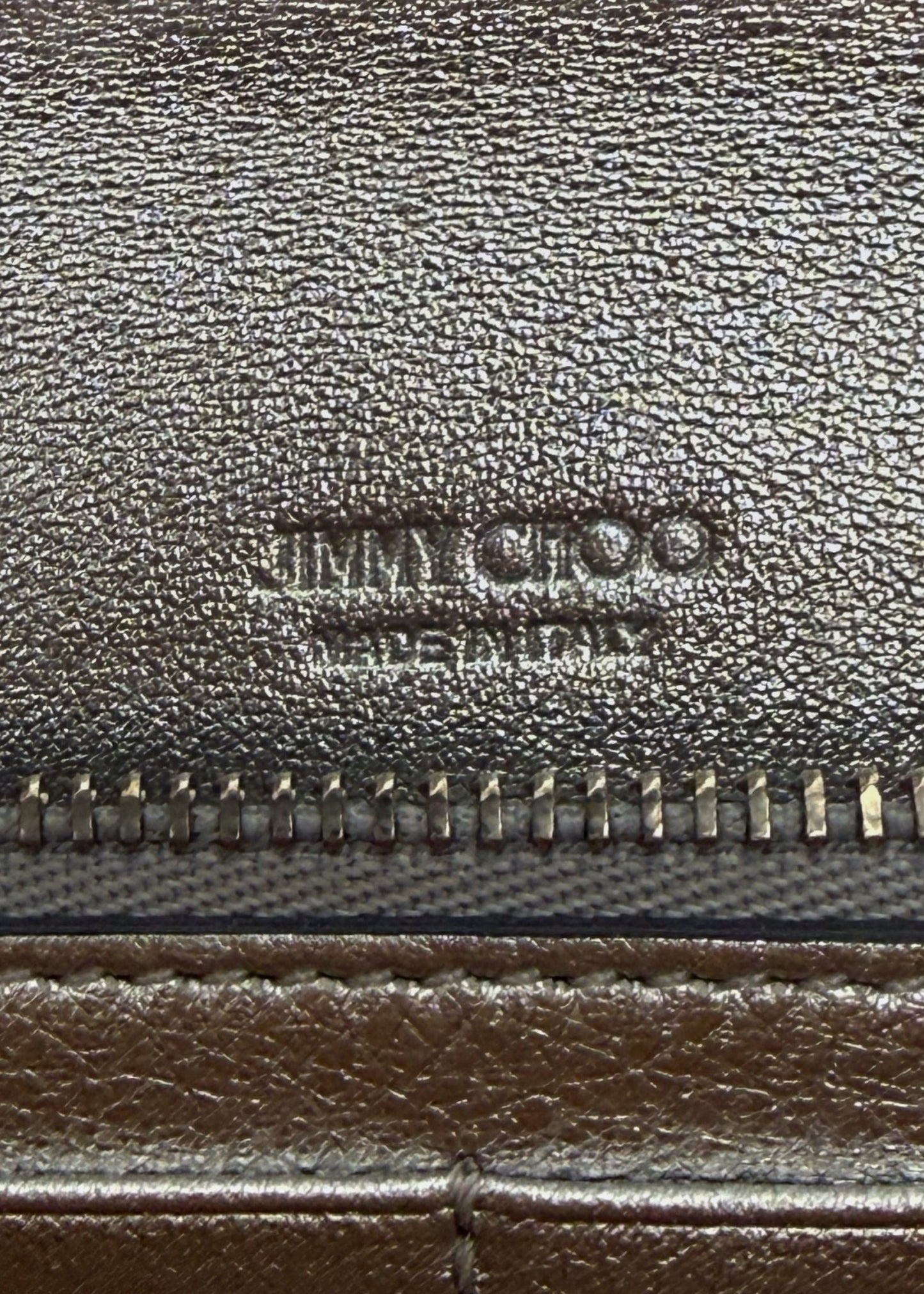 Jimmy Choo Silver Clutch Bag - Reloved - Timeless Styles