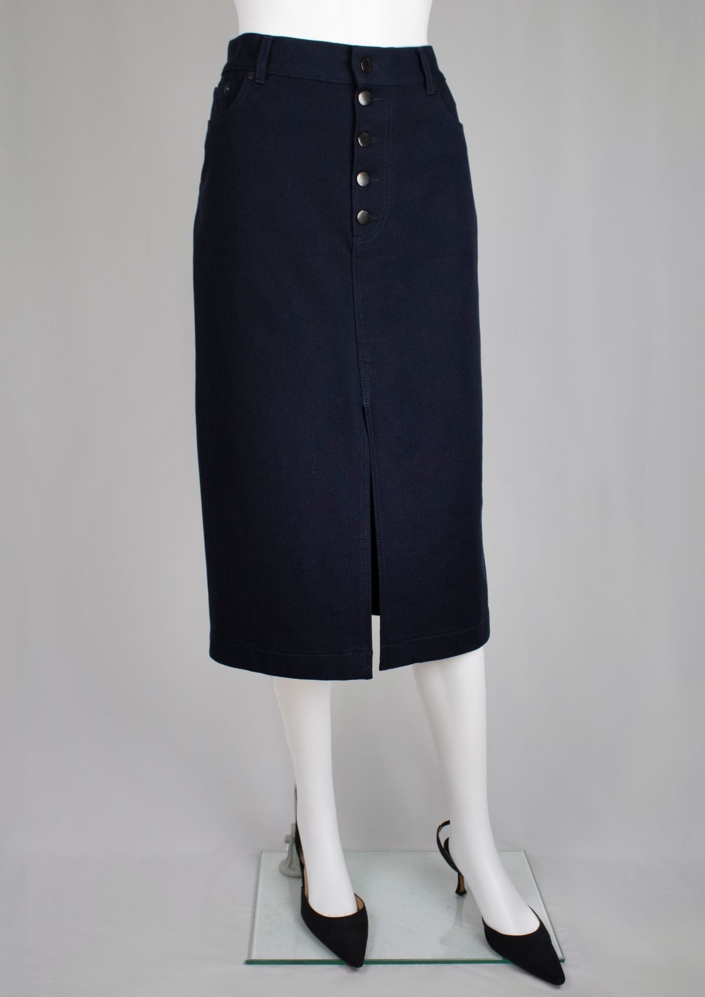 Joseph Classic Denim Skirt - Reloved - Timeless Styles