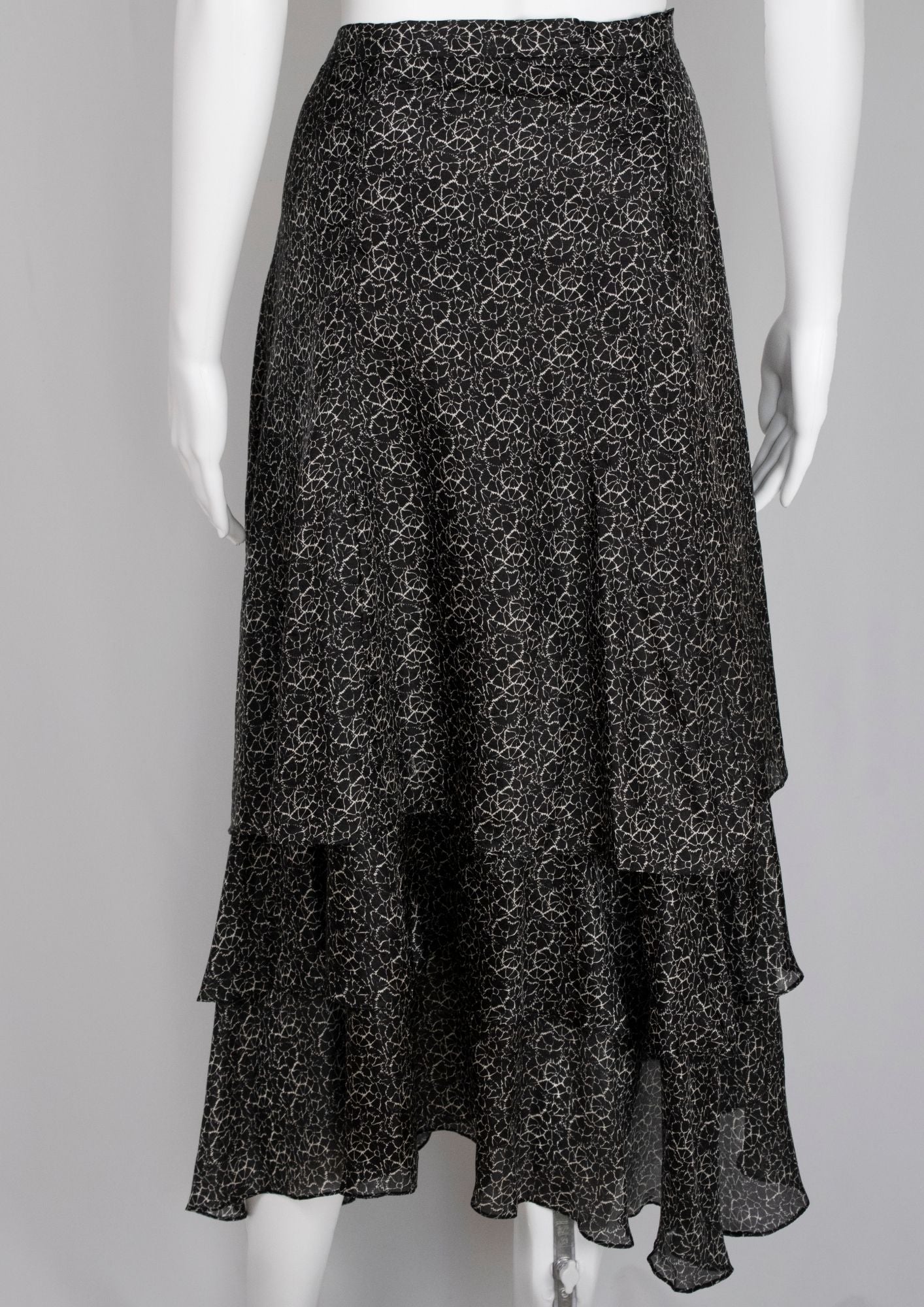 Joseph Printed Frilled Skirt - Reloved - Timeless Styles