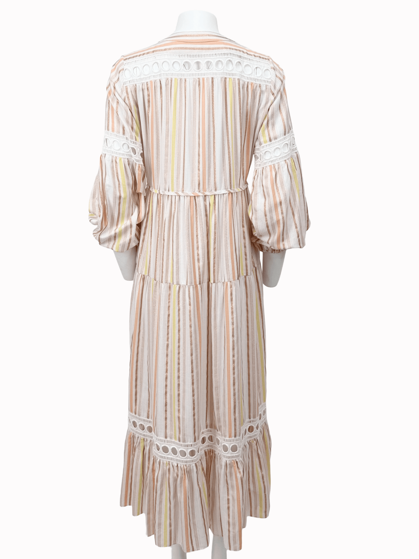 Lemlem Multicoloured Midi Dress - Reloved - Evening and Occasion Wear
