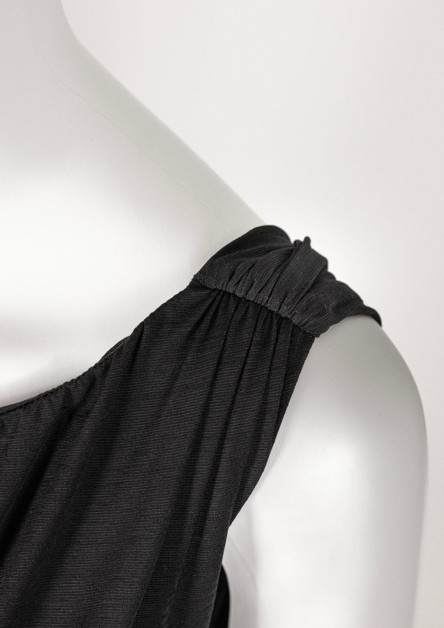 Leon Max Limited Edition Black Draped Back Dress - Reloved - Timeless Styles