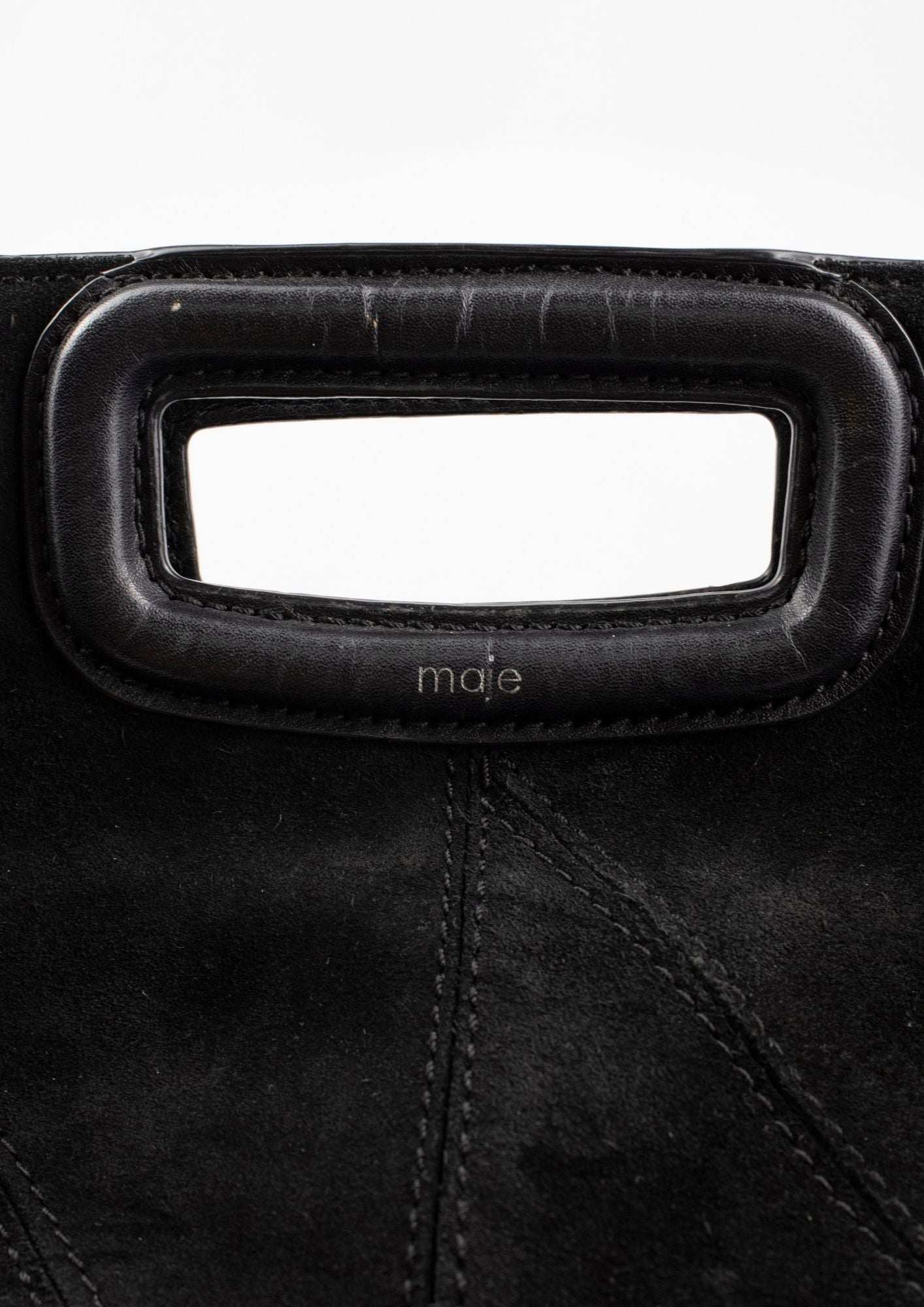 Maje Black Fringe Bag - Reloved - Timeless Styles