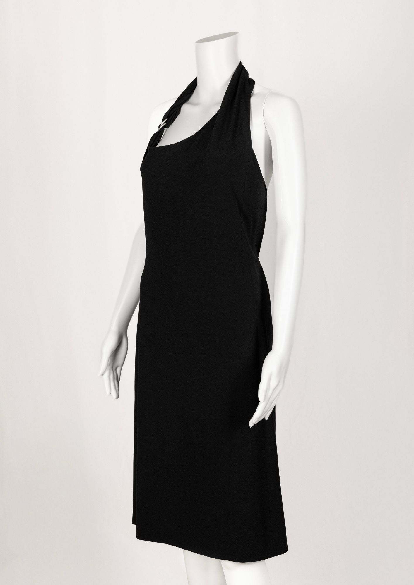 Max Mara Asymmetrical Halter Dress - Reloved - Timeless Styles