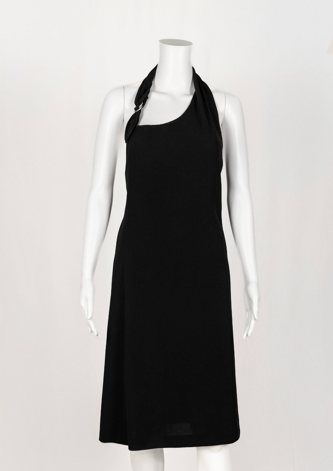Max Mara Asymmetrical Halter Dress - Reloved - Timeless Styles
