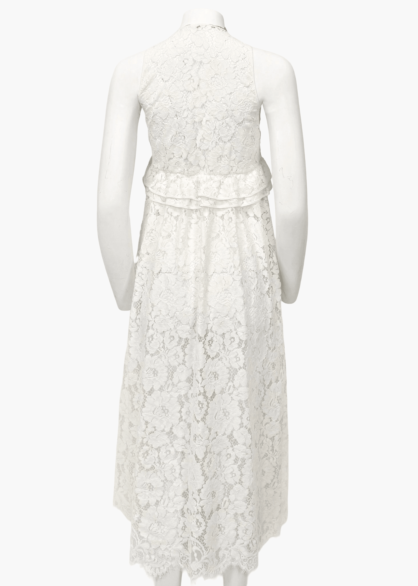 N°21 White Lace Dress - Reloved - Evening and Occasion Wear