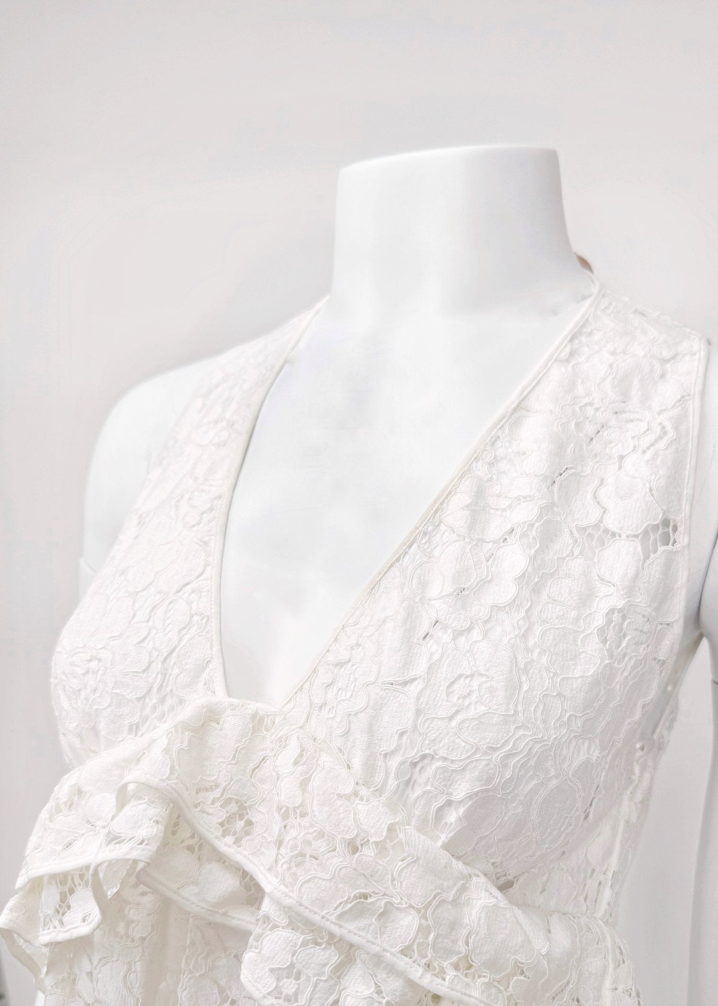 N°21 White Lace Dress - Reloved - Timeless Styles