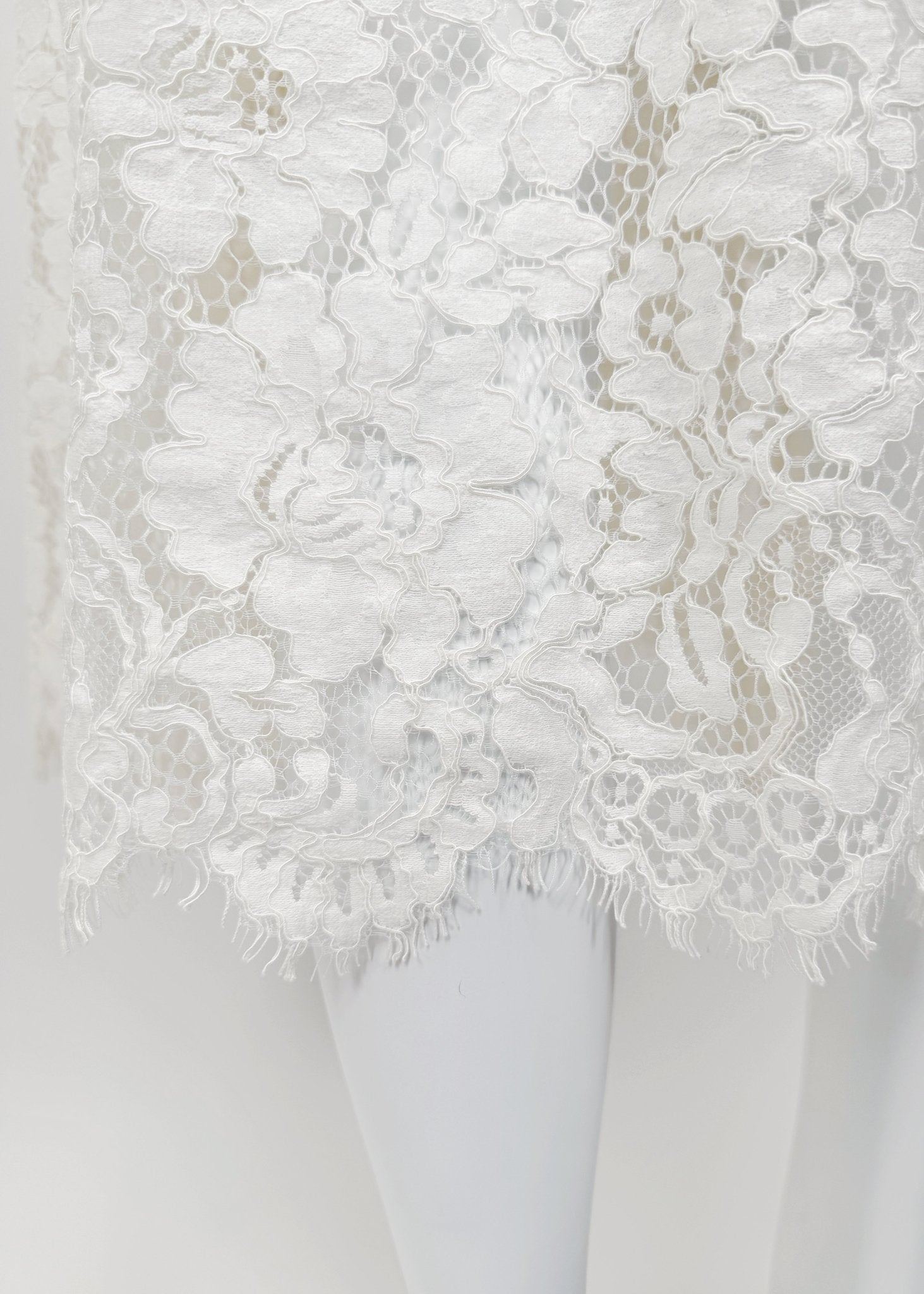 N°21 White Lace Dress - Reloved - Timeless Styles