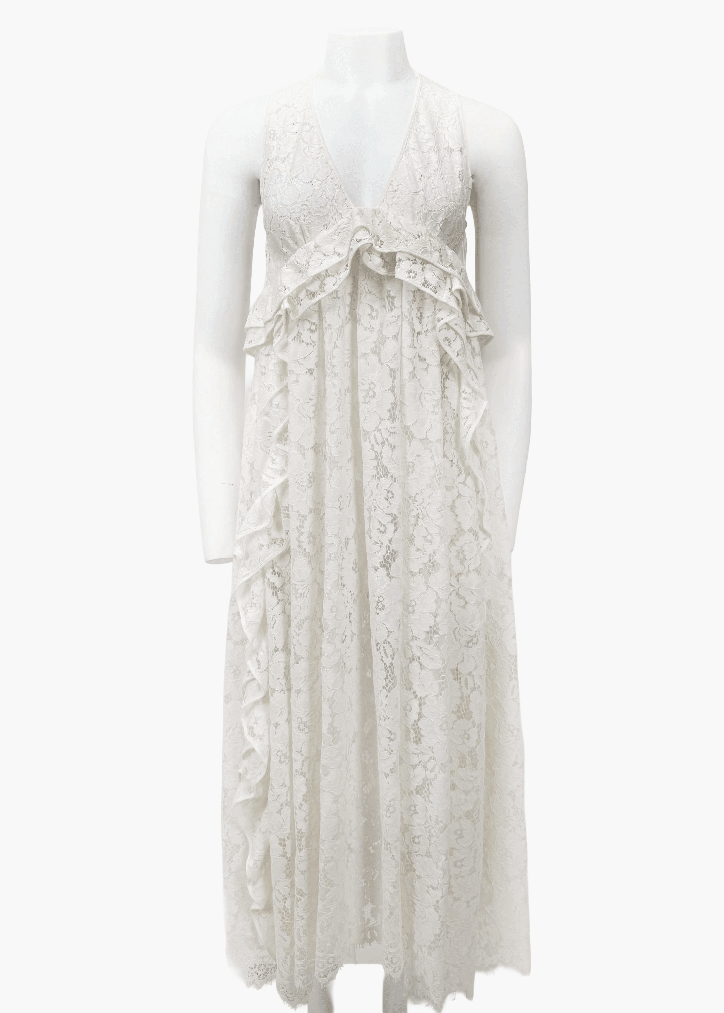 N°21 White Lace Dress - Reloved - Evening and Occasion Wear