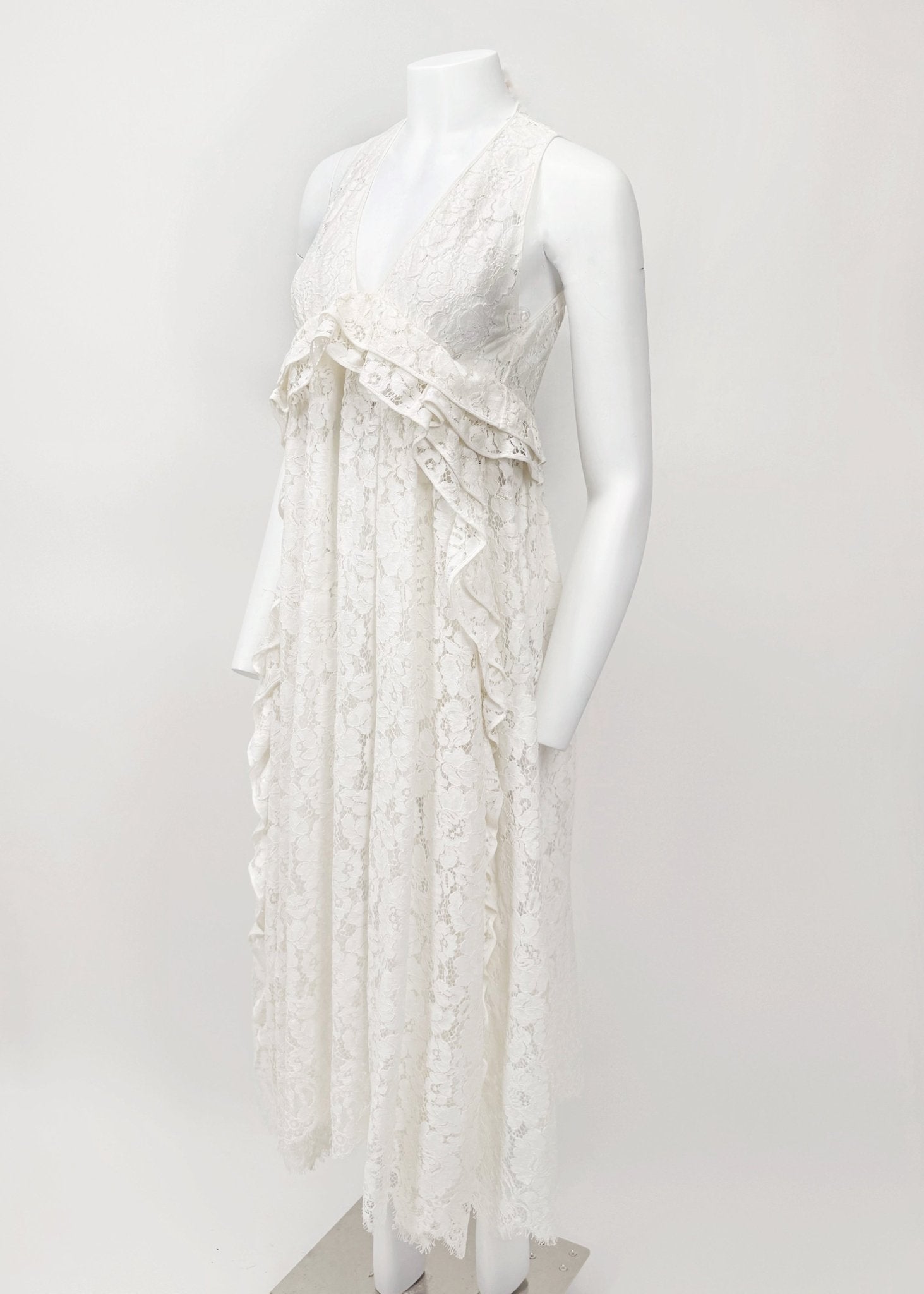 N°21 White Lace Dress - Reloved - Timeless Styles