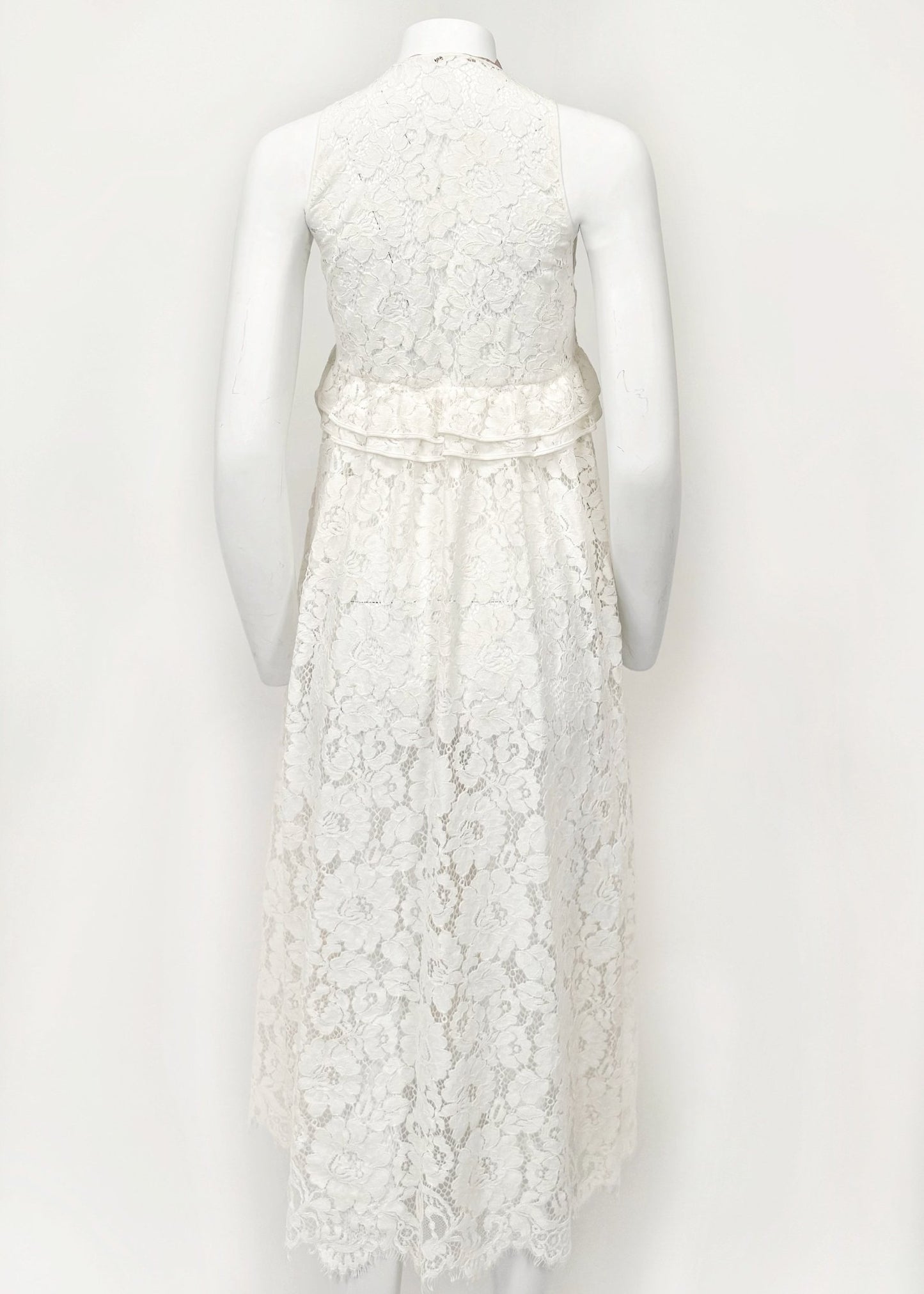 N°21 White Lace Dress - Reloved - Timeless Styles