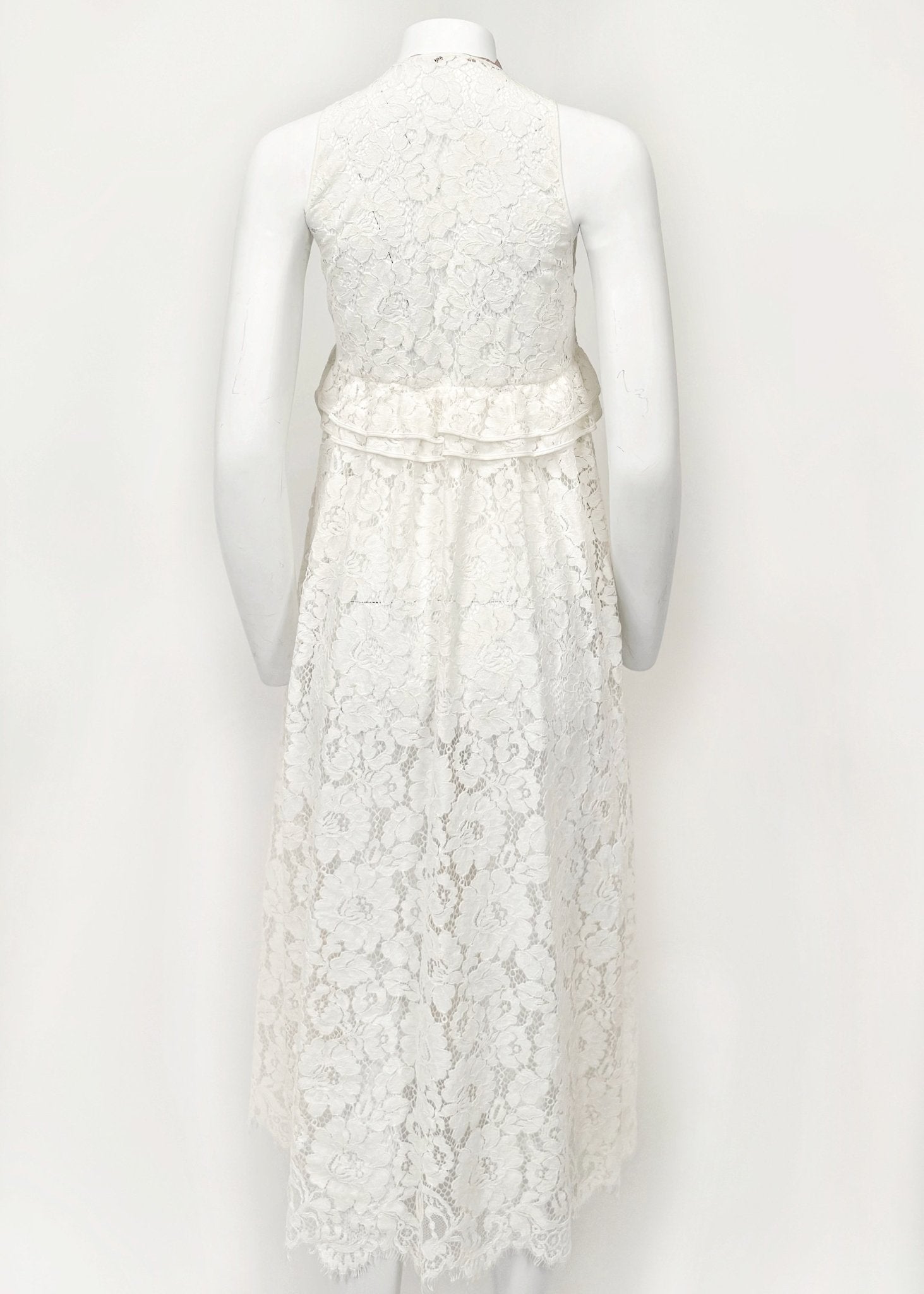 N°21 White Lace Dress - Reloved - Timeless Styles
